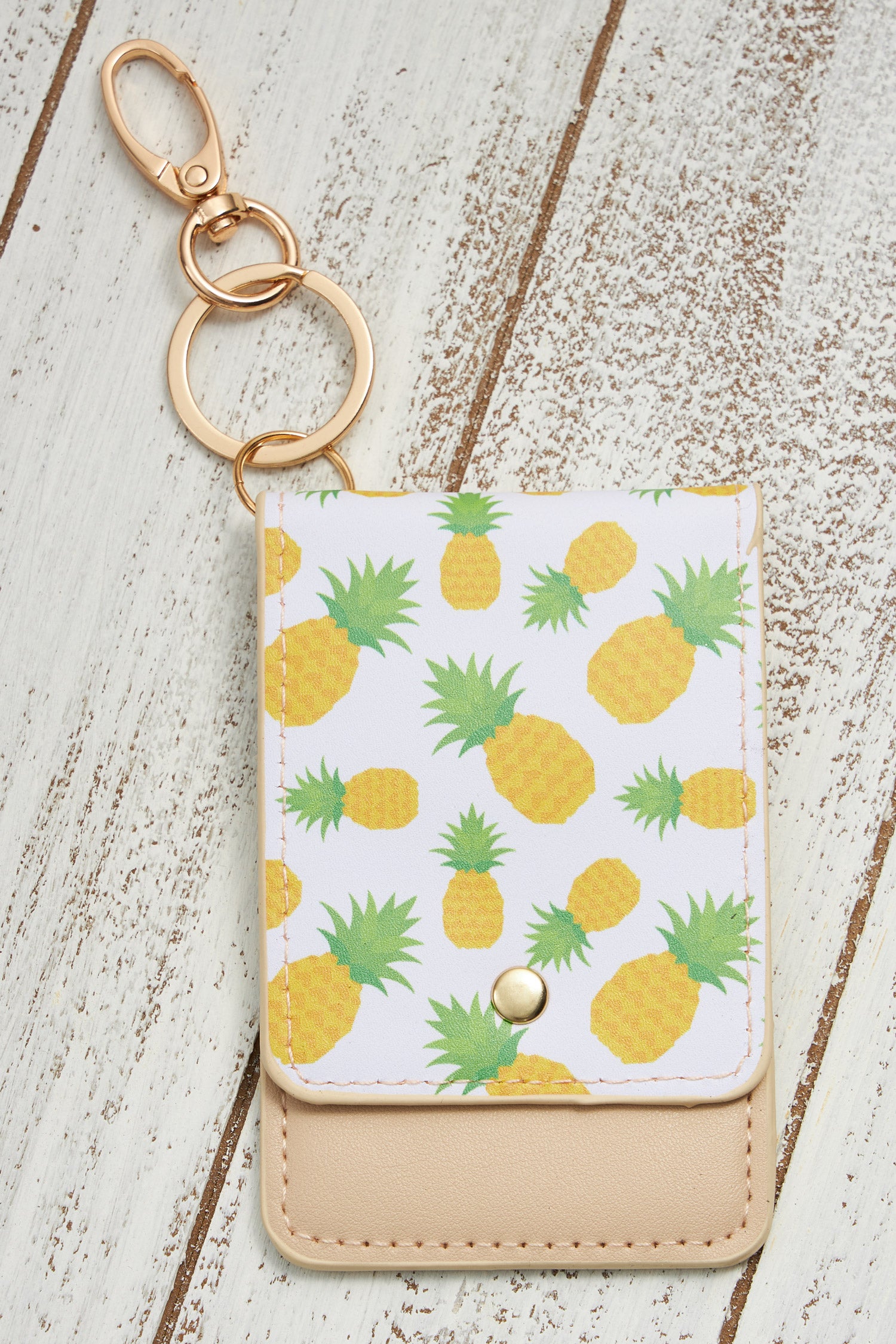 Tropical ID Card Holder Key Chains - Frem