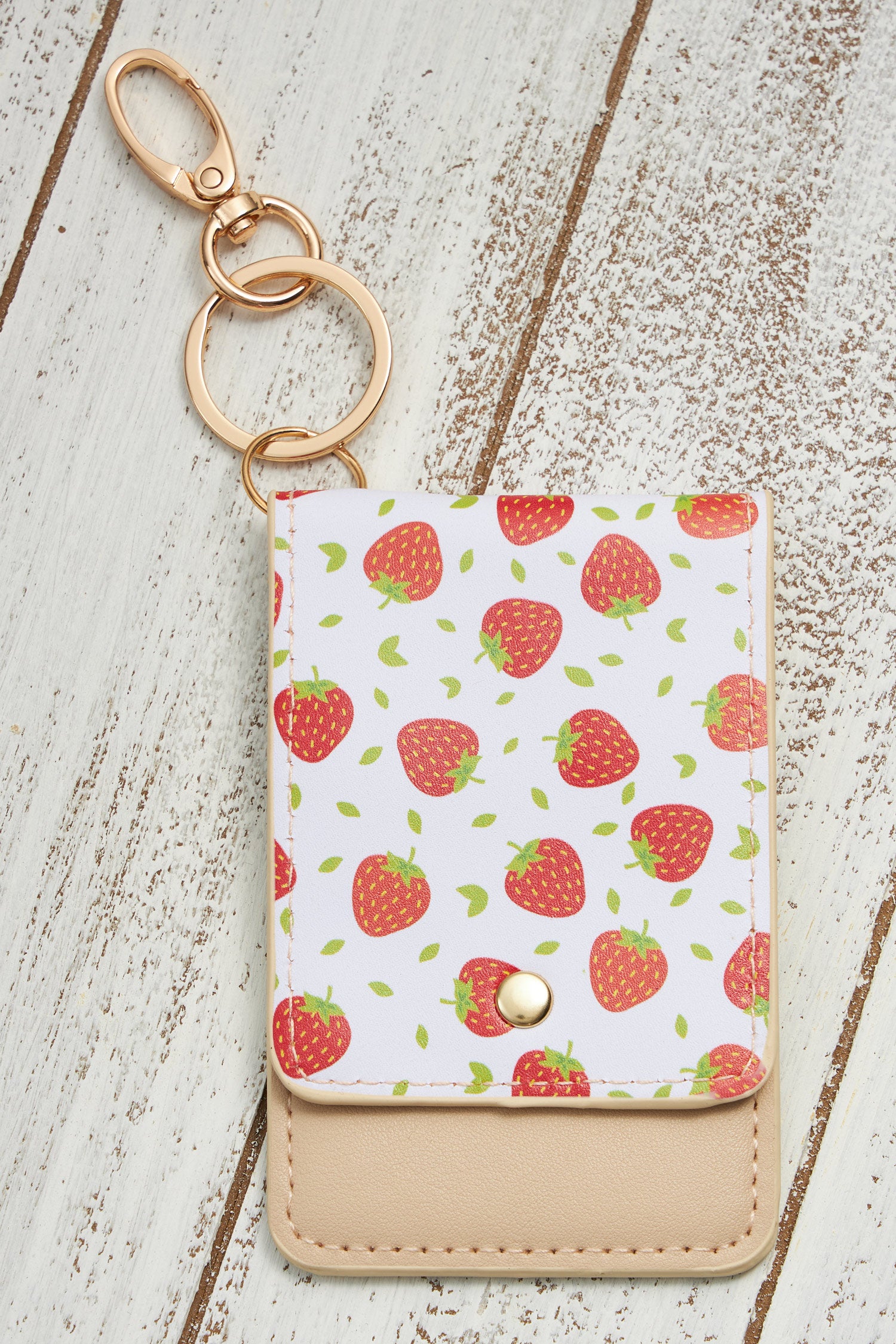 Tropical ID Card Holder Key Chains - Frem