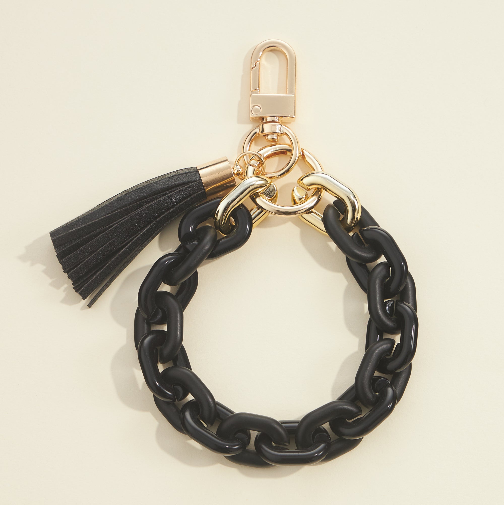 Metallic Link Chain Keychain - Frem