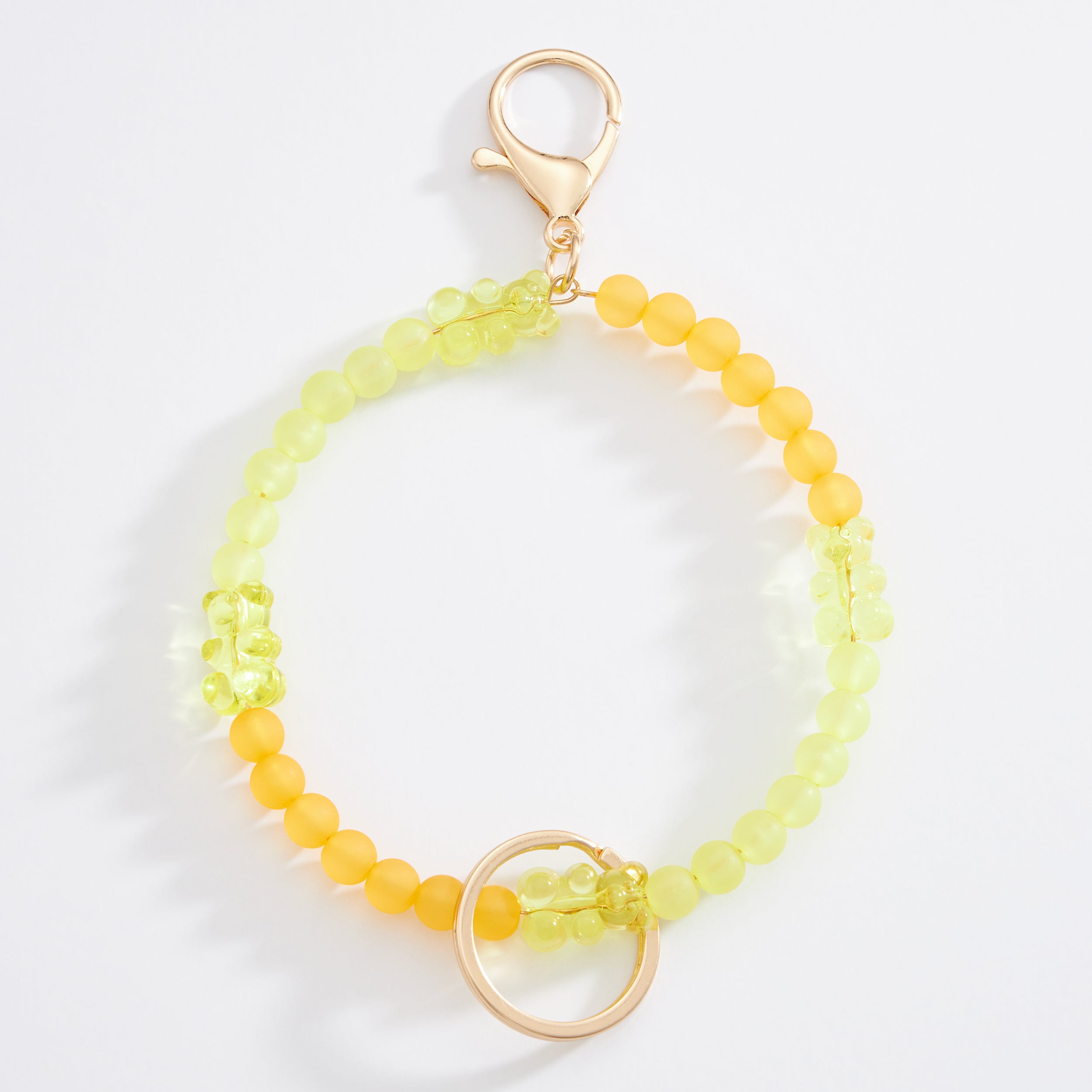 Gummy Bear Beaded Wristlet Keychains - Frem