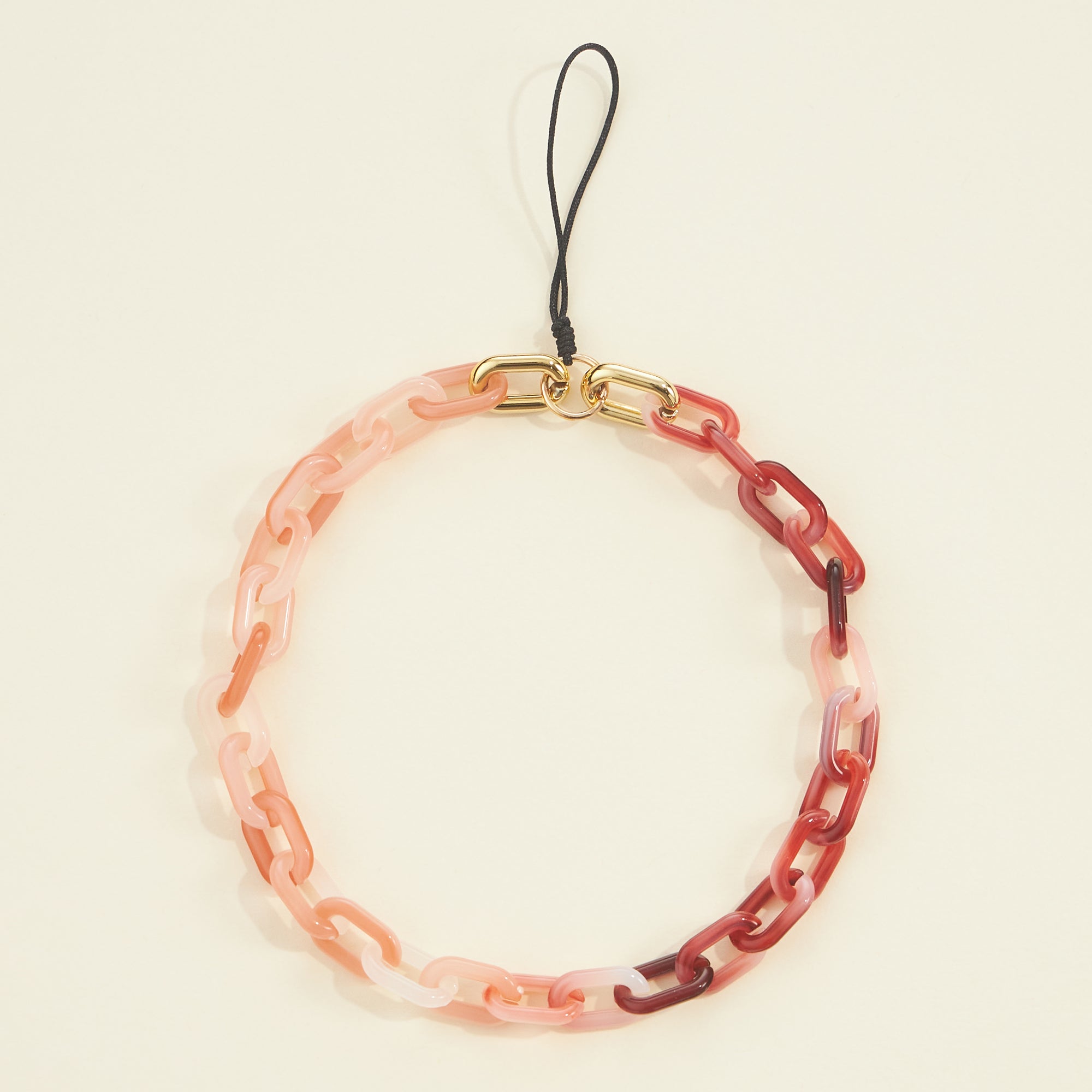 Two Tone Resin Chain Phone Strap - Frem