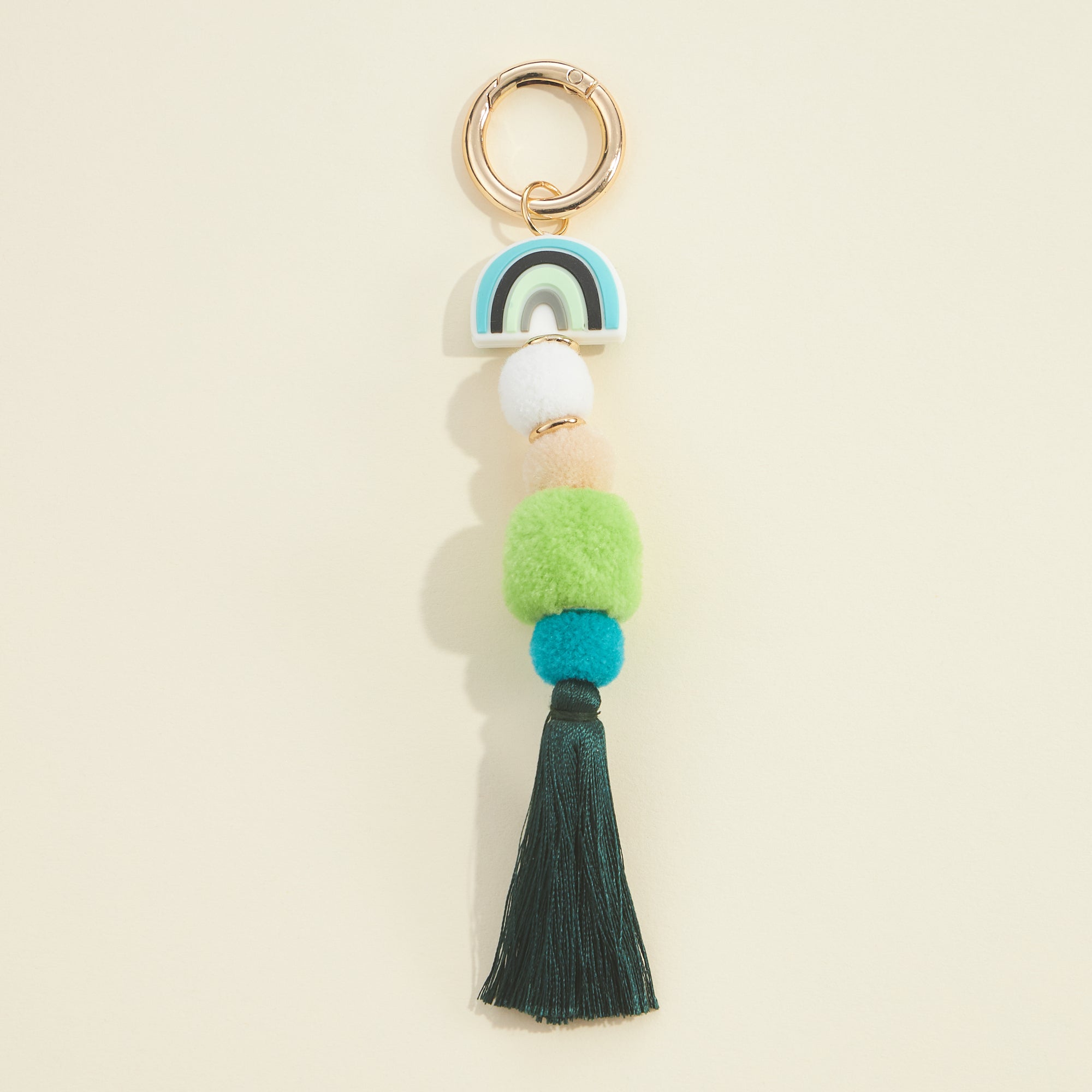 Pom Poms Rainbow Keychain - Frem