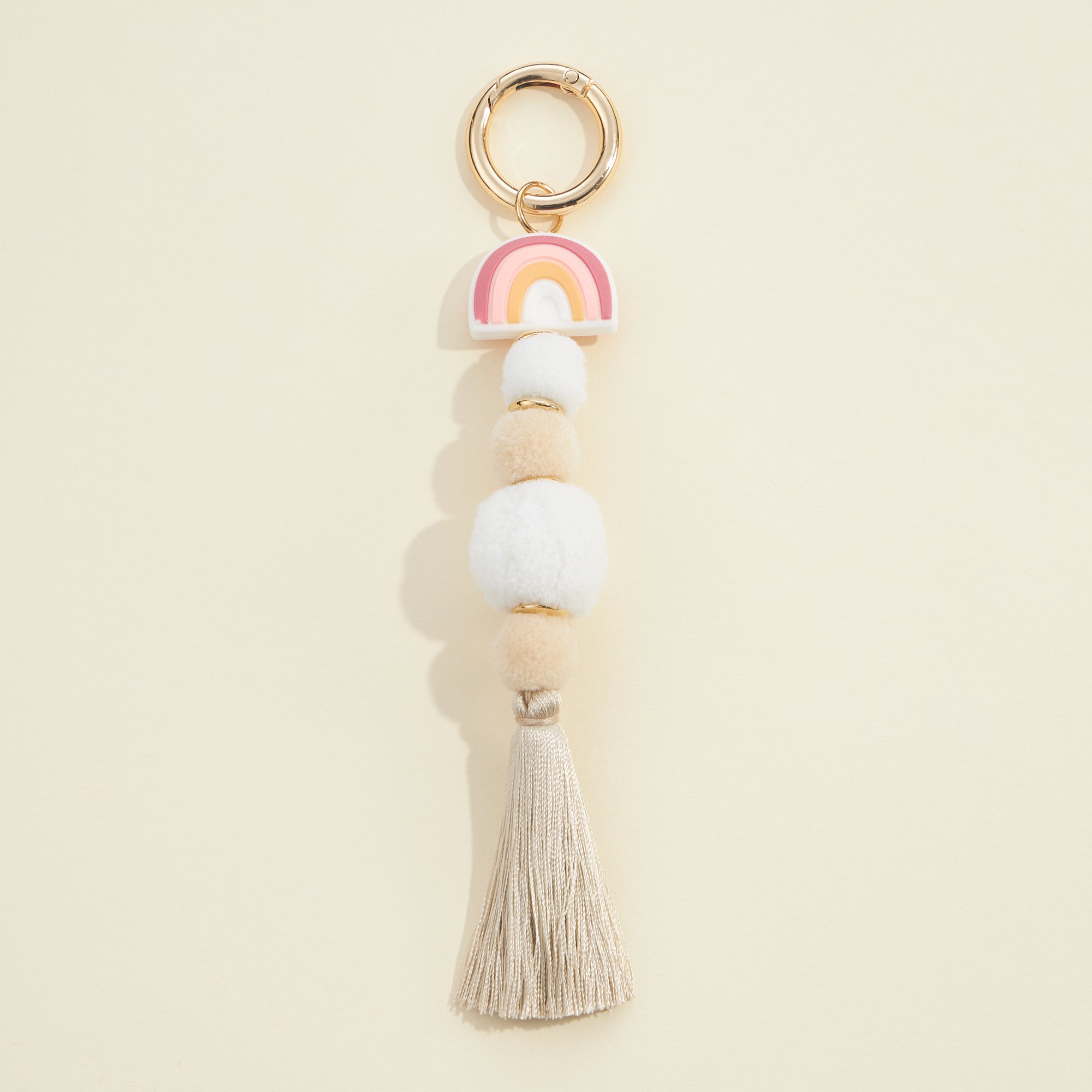 Pom Poms Rainbow Keychain - Frem