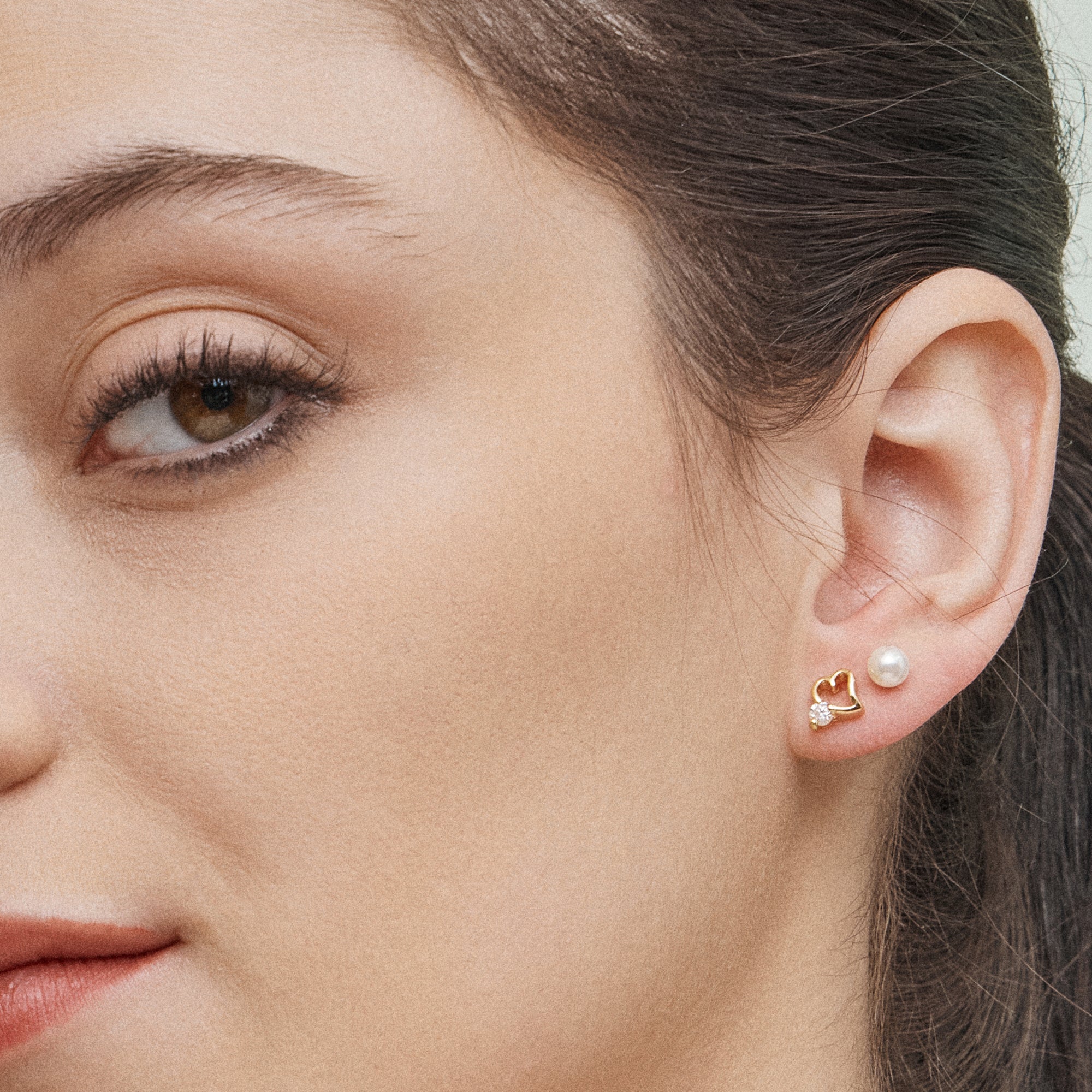 18K Gold Dipped 12-Piece Earring Set – Heart, Pearl, Knot & Hoop Collection - Frem