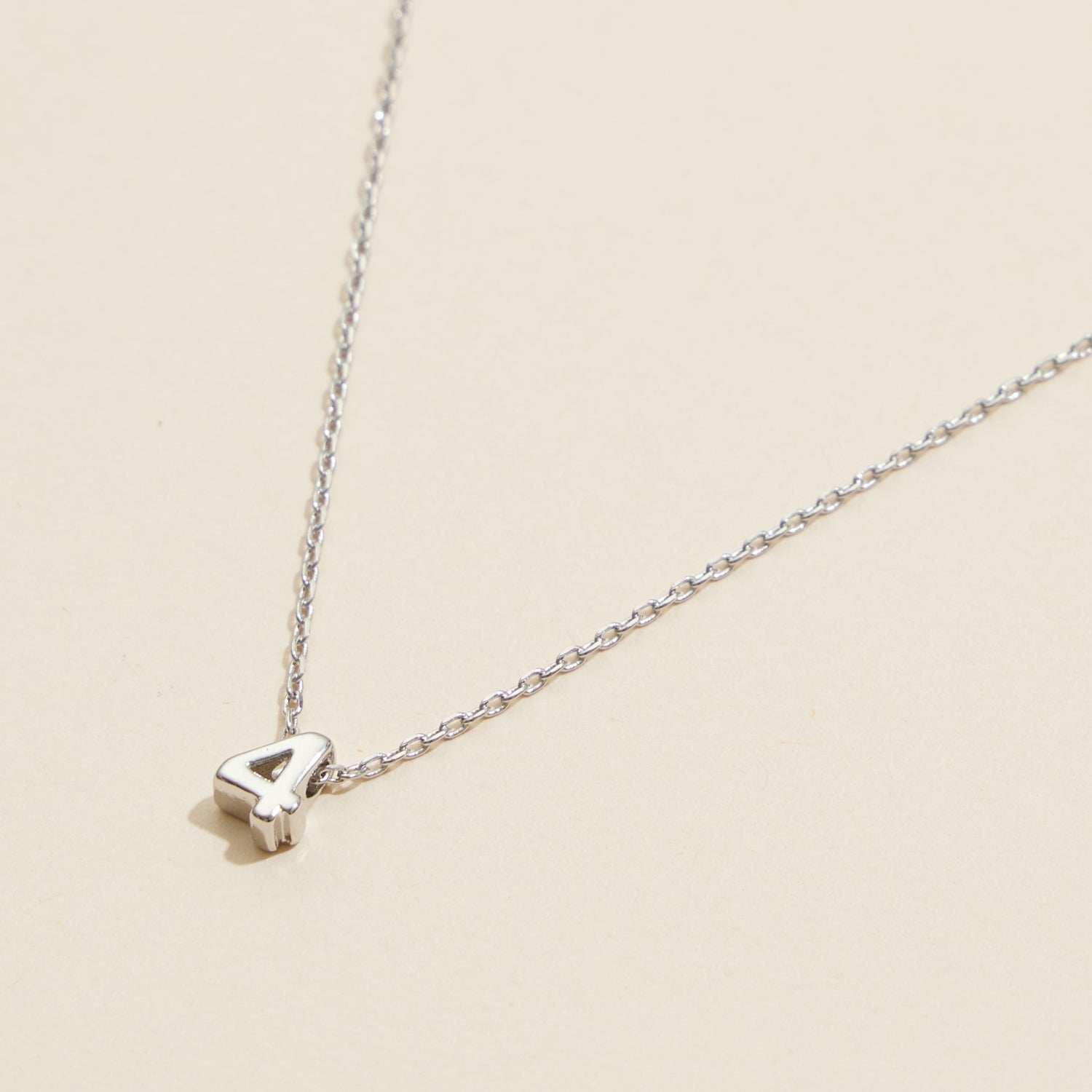 Minimalist Numbers Gold-Dipped | Short Necklace