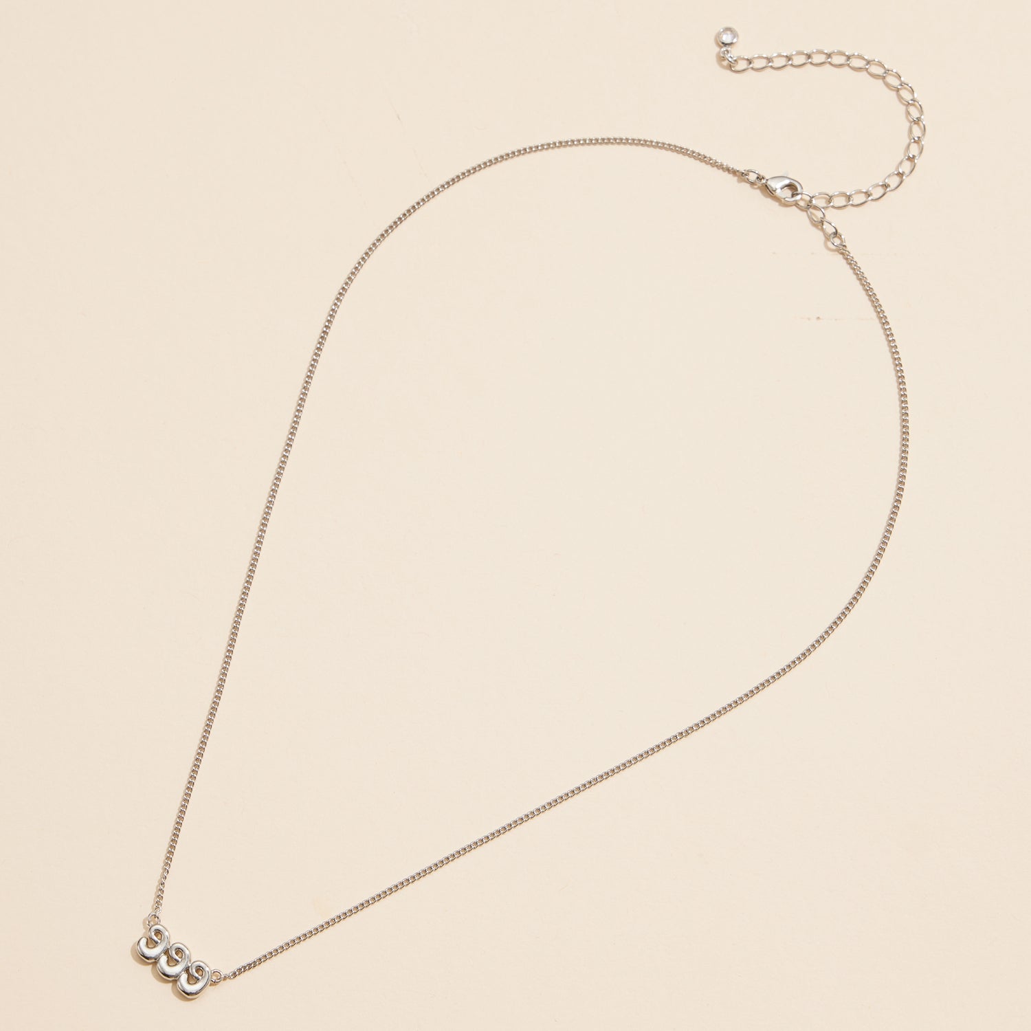Angel Number "999" 18K Gold Dipped Necklace