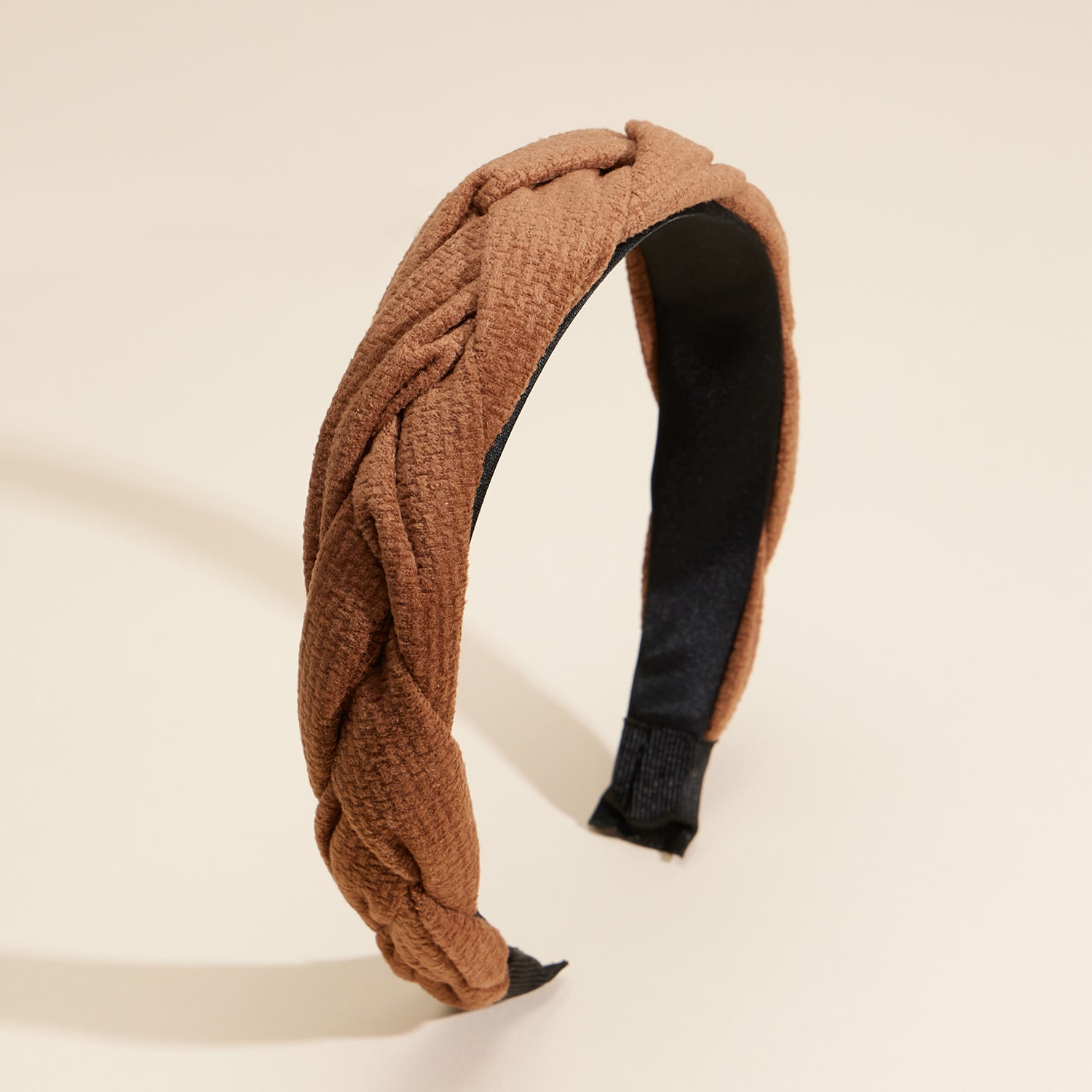 Refined Braided Headband with Textured Detailing