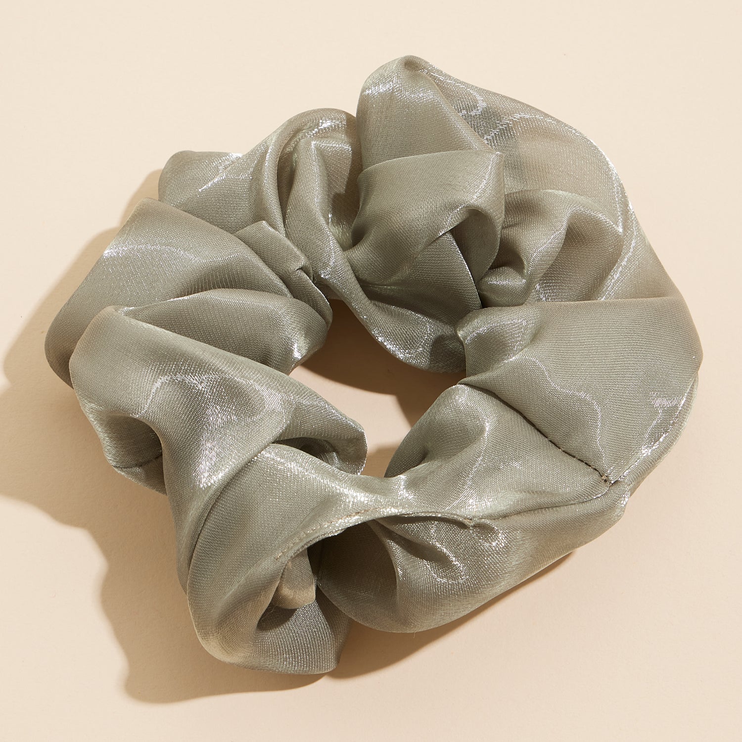 Lustrous Satin Shimmer Scrunchie Set