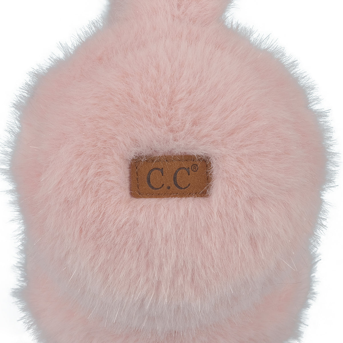 Glitter Faux Fur Earmuffs for Women | Soft Winter Ear Warmers