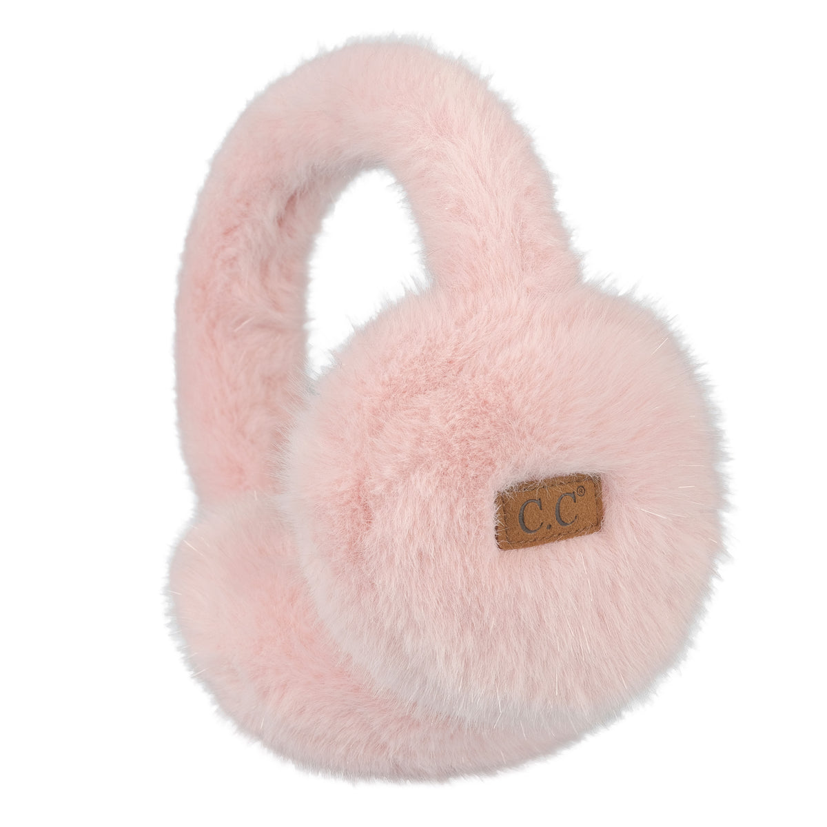 Glitter Faux Fur Earmuffs for Women | Soft Winter Ear Warmers