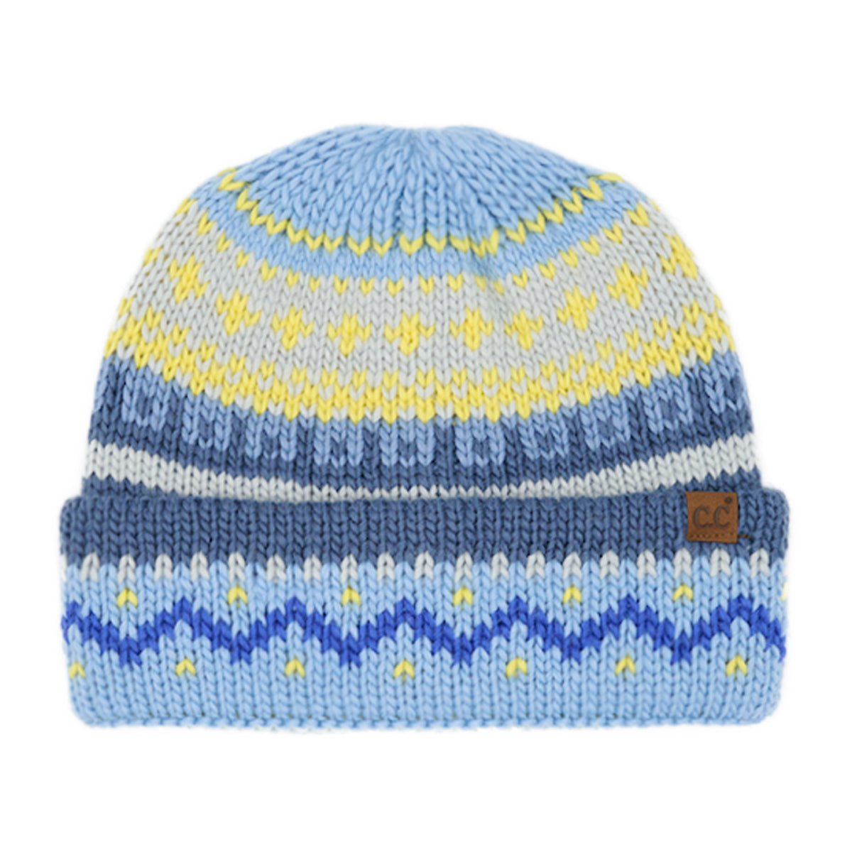 Classic Nordic Knit Winter Hat