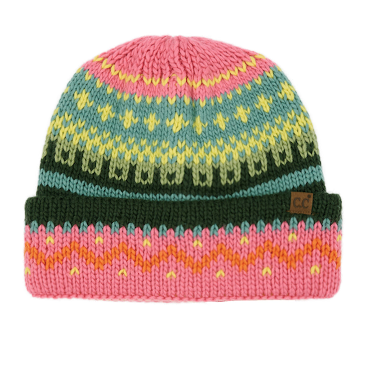 Classic Nordic Knit Winter Hat