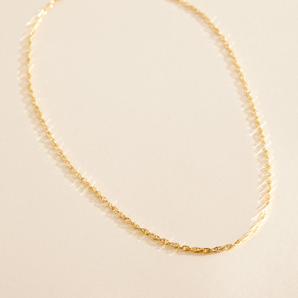 Gold-Dipped Chain Stainless Steel Short Necklace