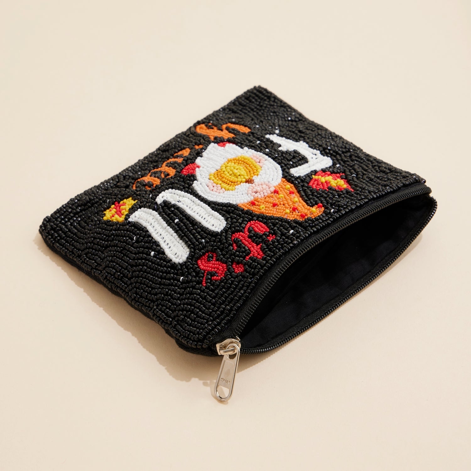 It’s Fall Y’all Seed Beaded Coin Pouch