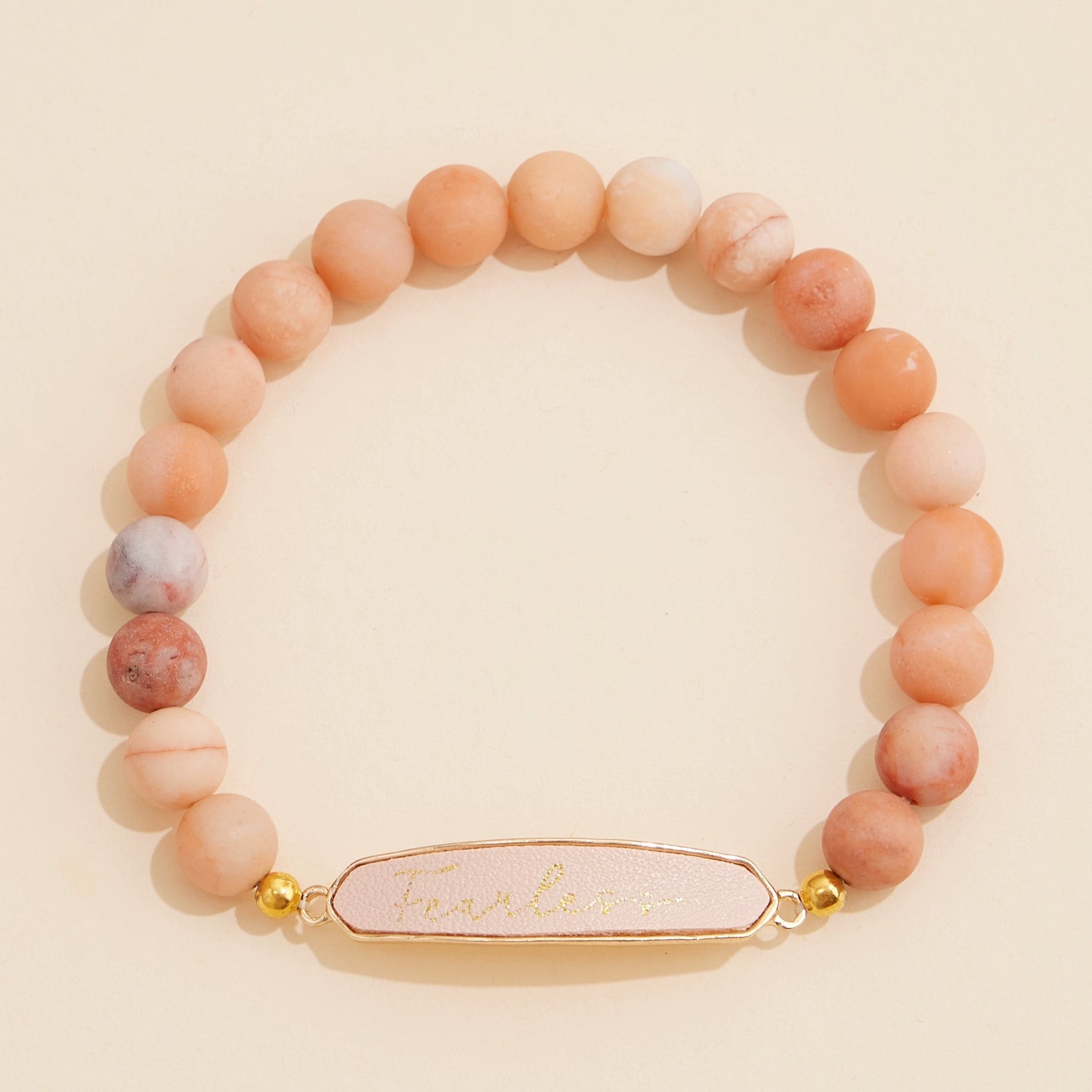 Fearless Natural Stone Beaded Bracelet - Frem