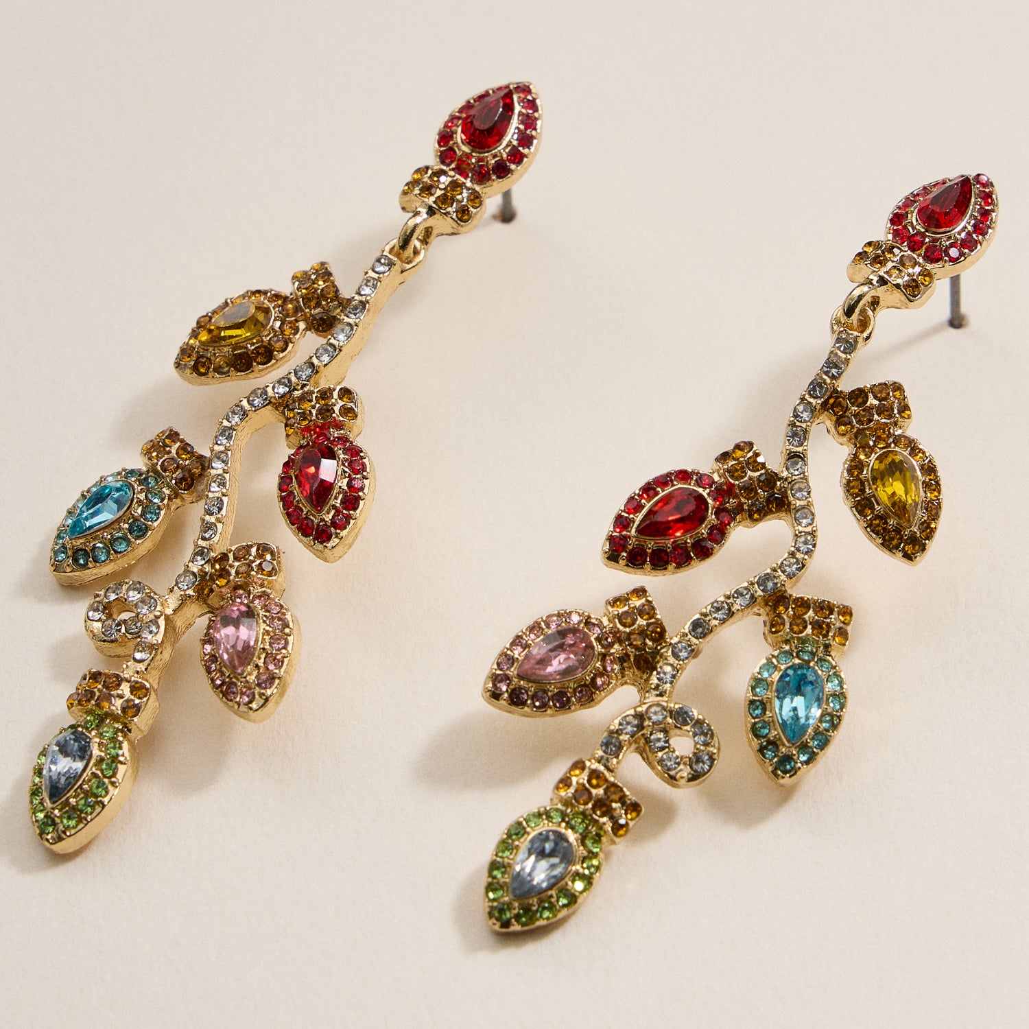 Christmas Lights Dangling Earrings - Frem