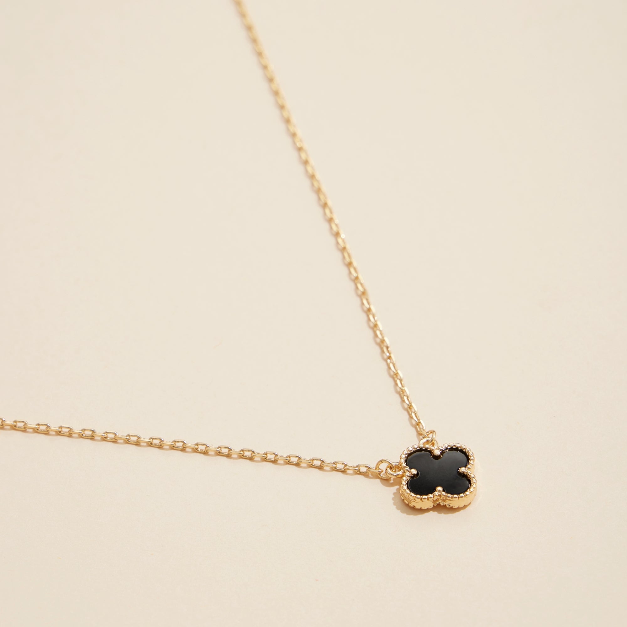 Gold Chain Necklace with Shell Pendant