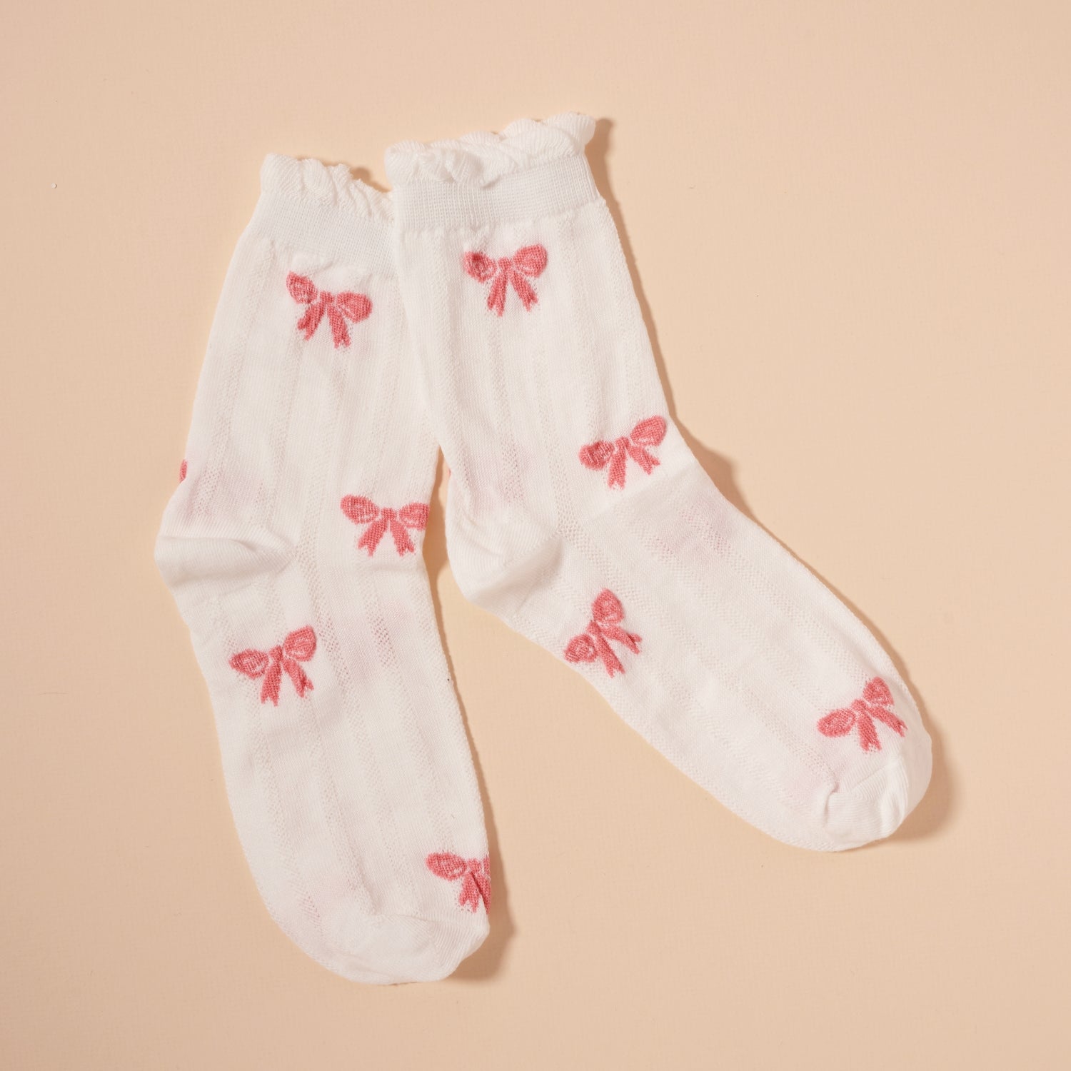 Chic Bow Mid-Calf Socks – Assorted 3-Pack