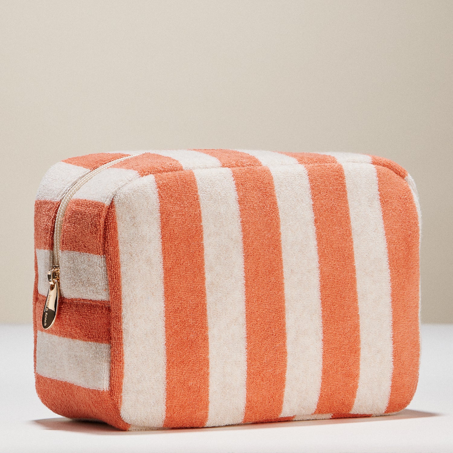 Striped Terry Fabric | Travel Pouch