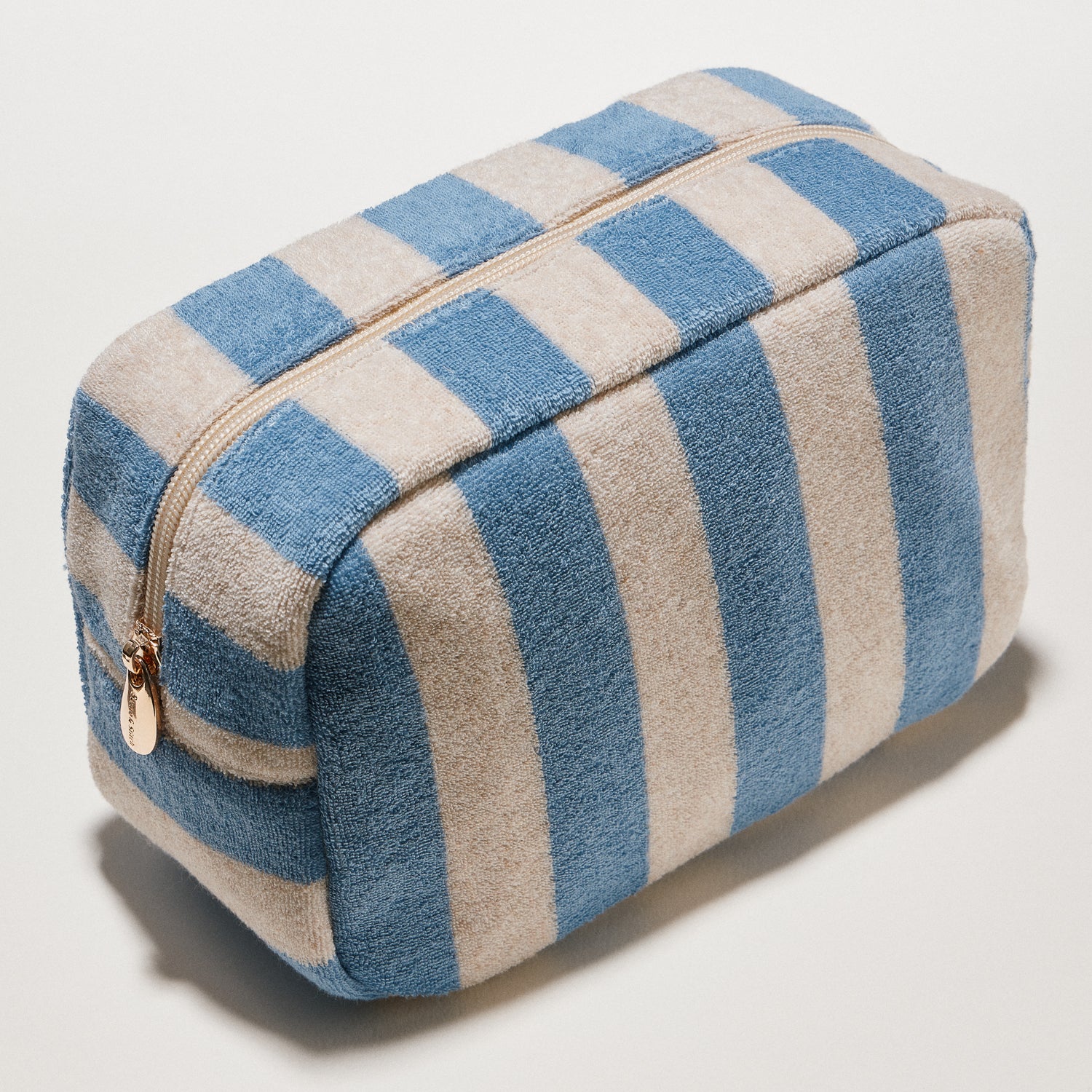 Striped Terry Fabric | Travel Pouch
