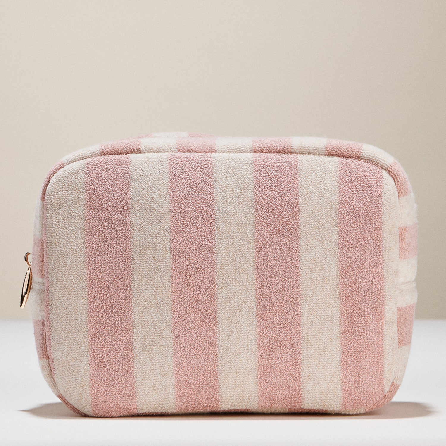 Striped Terry Fabric | Travel Pouch