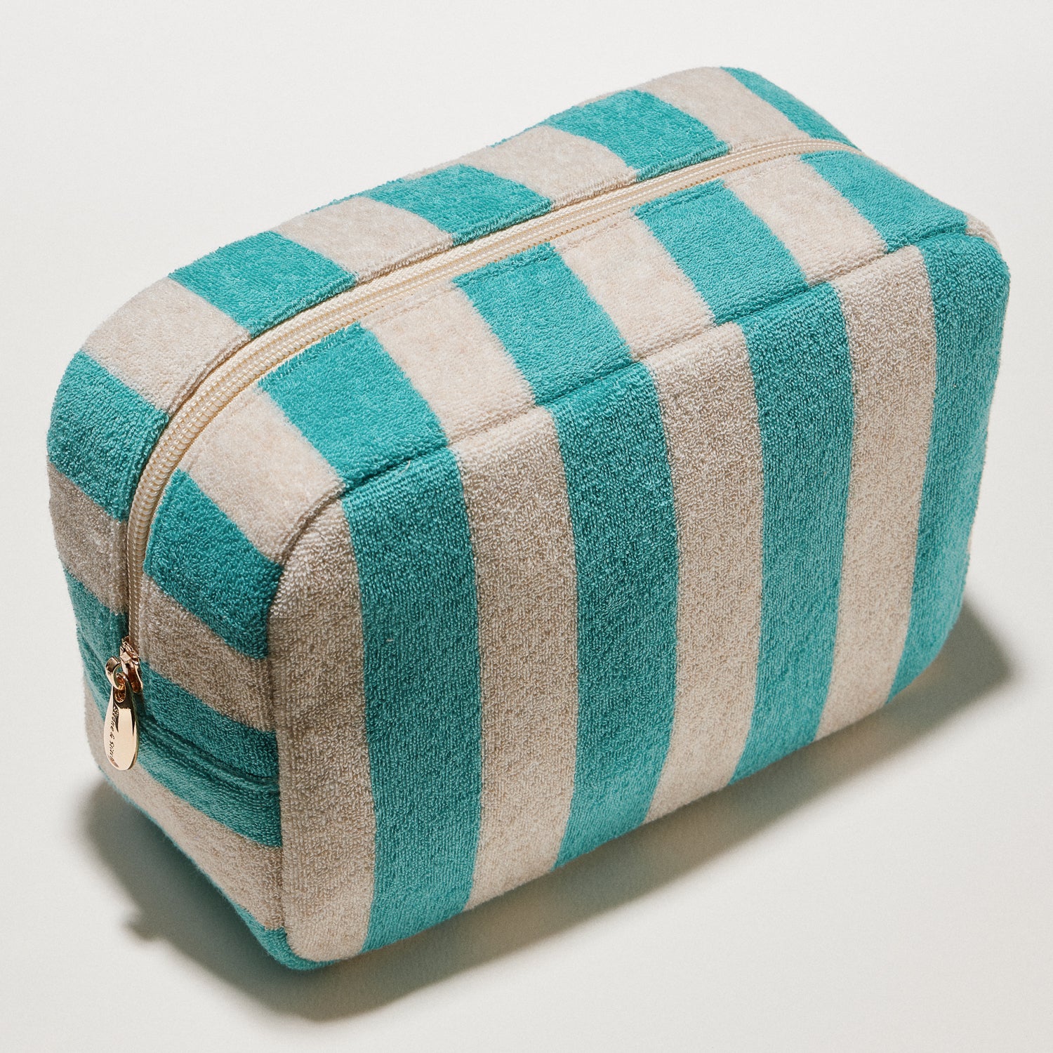 Striped Terry Fabric | Travel Pouch
