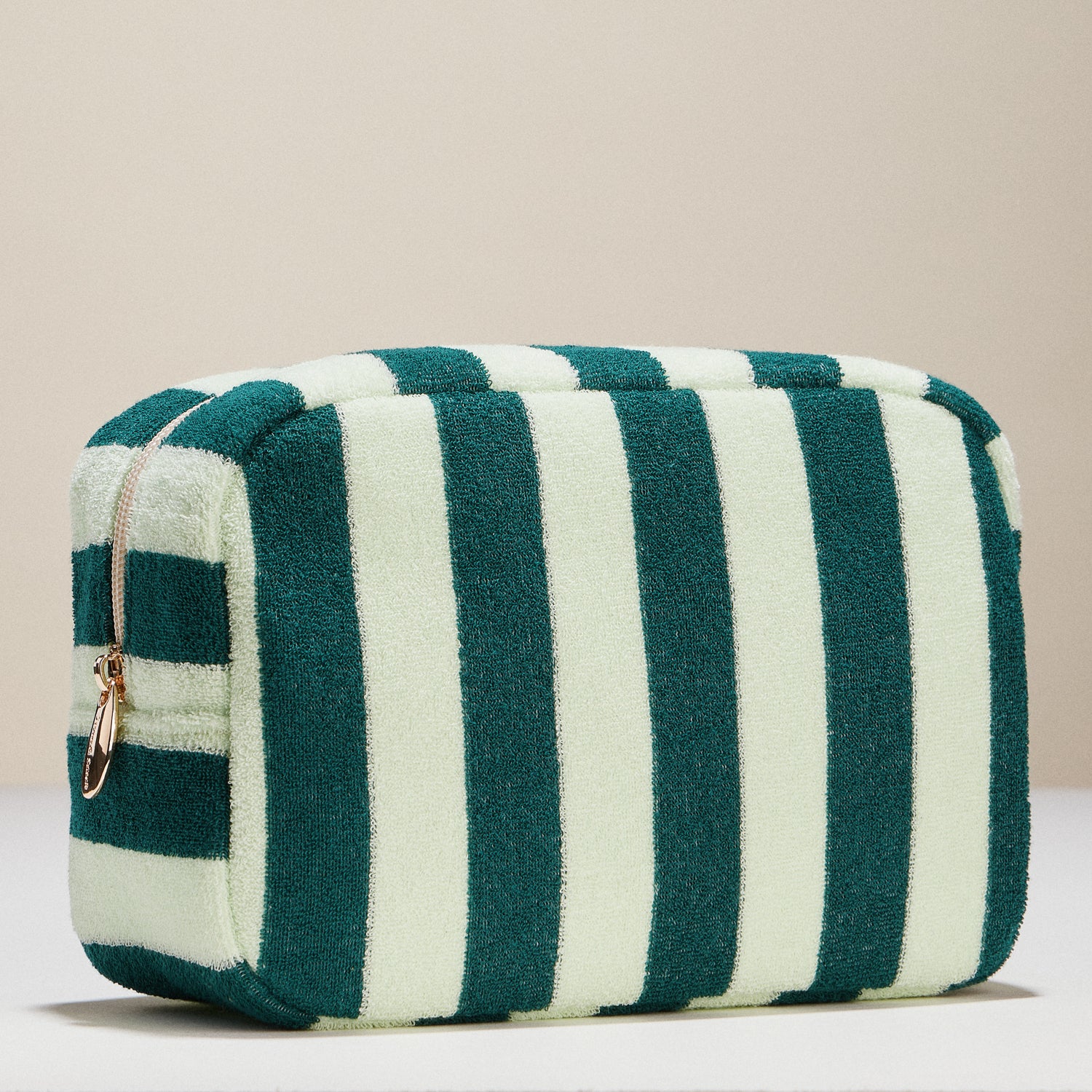 Striped Terry Fabric | Travel Pouch