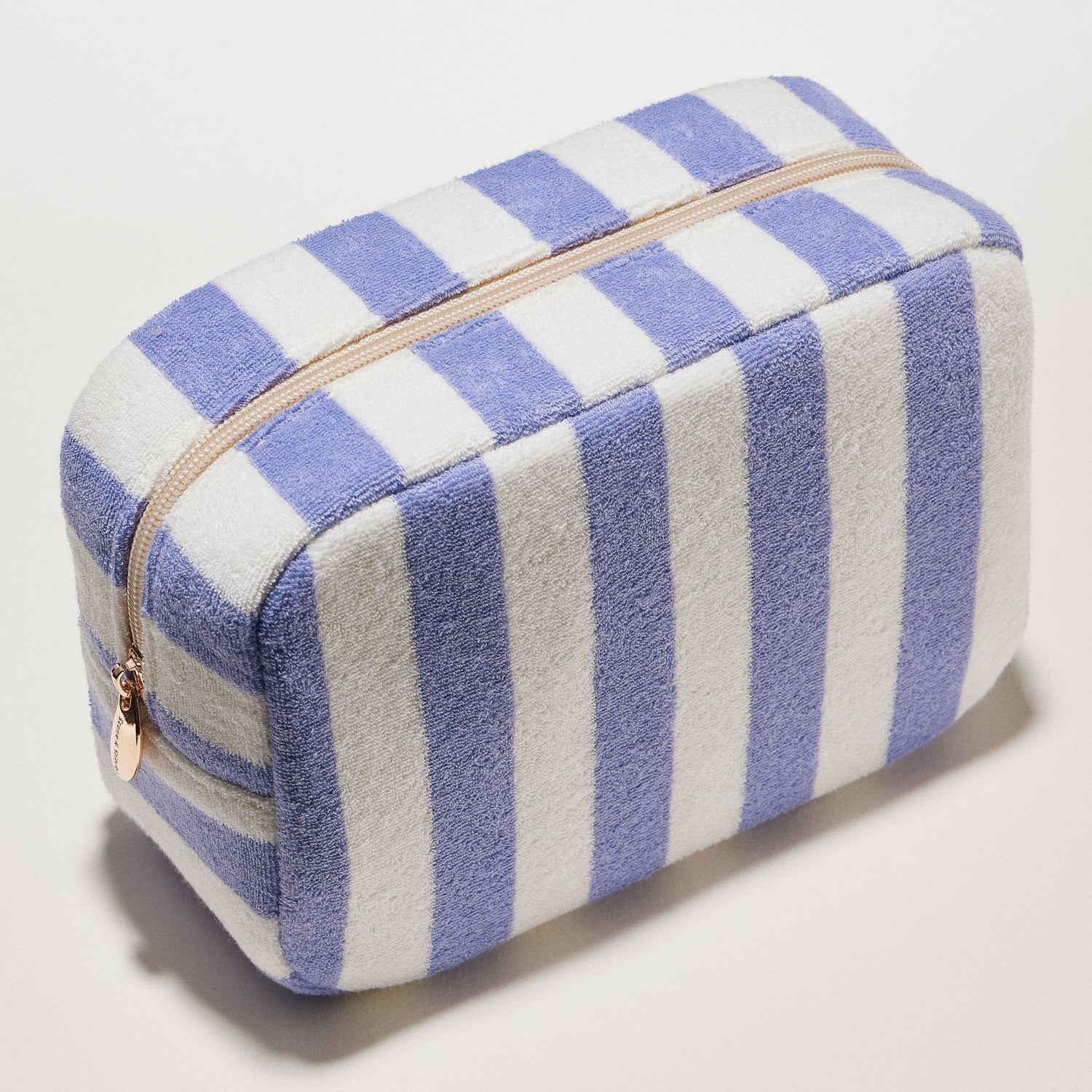 Striped Terry Fabric | Travel Pouch