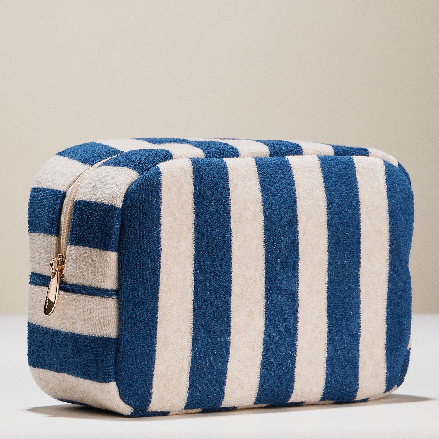 Striped Terry Fabric | Travel Pouch