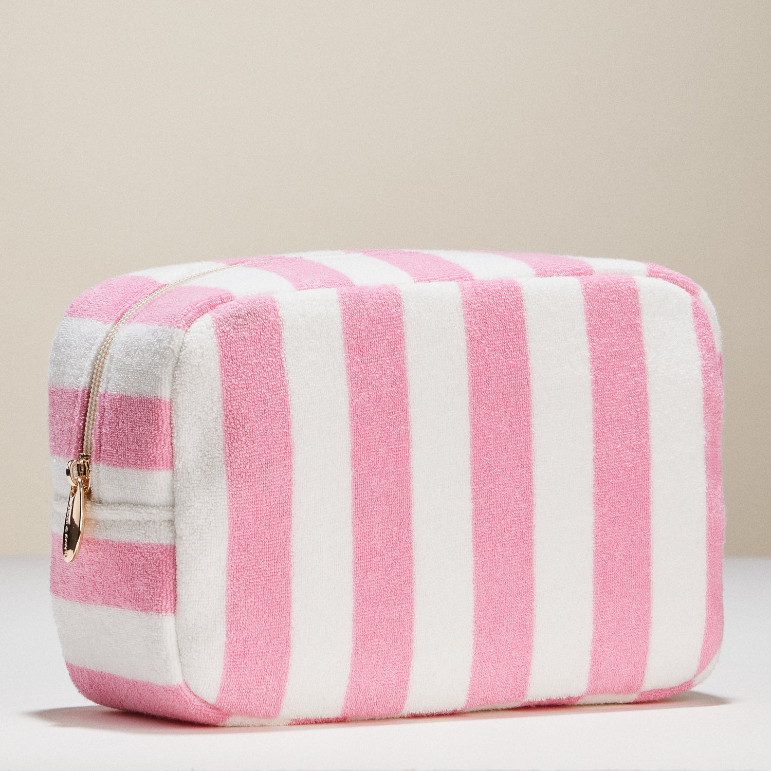 Striped Terry Fabric | Travel Pouch