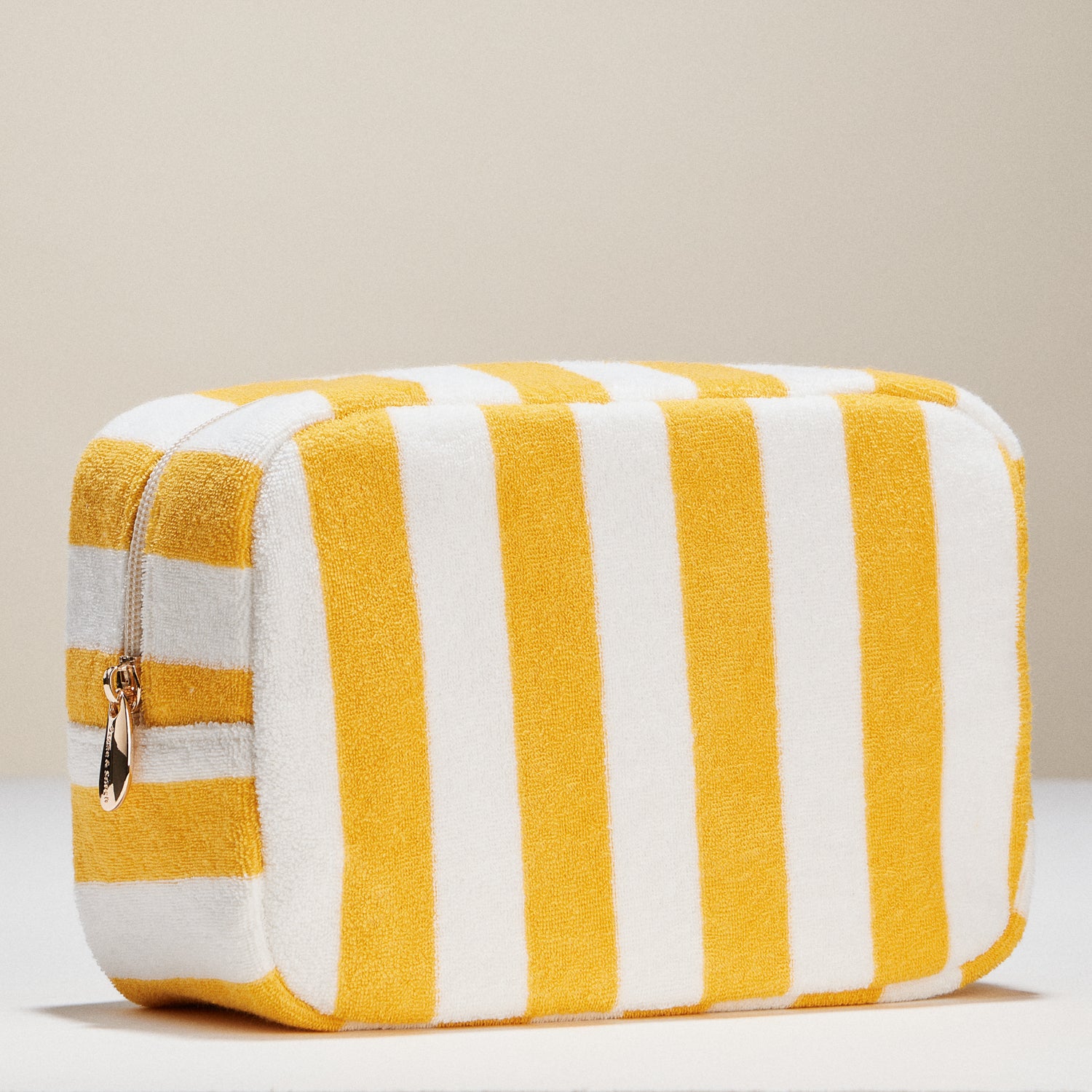 Striped Terry Fabric | Travel Pouch