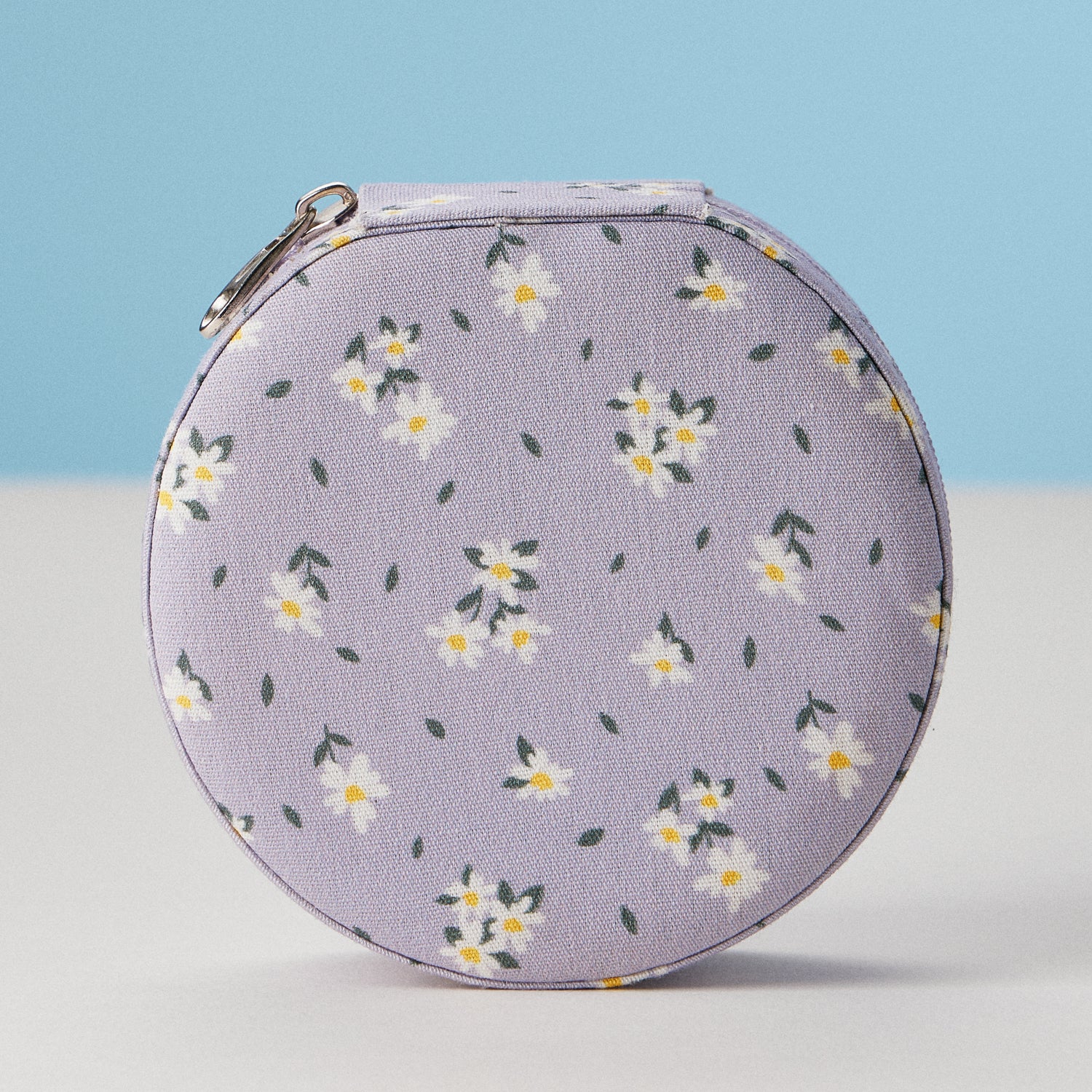 Faux Leather Novelty Print Travel Jewelry Box