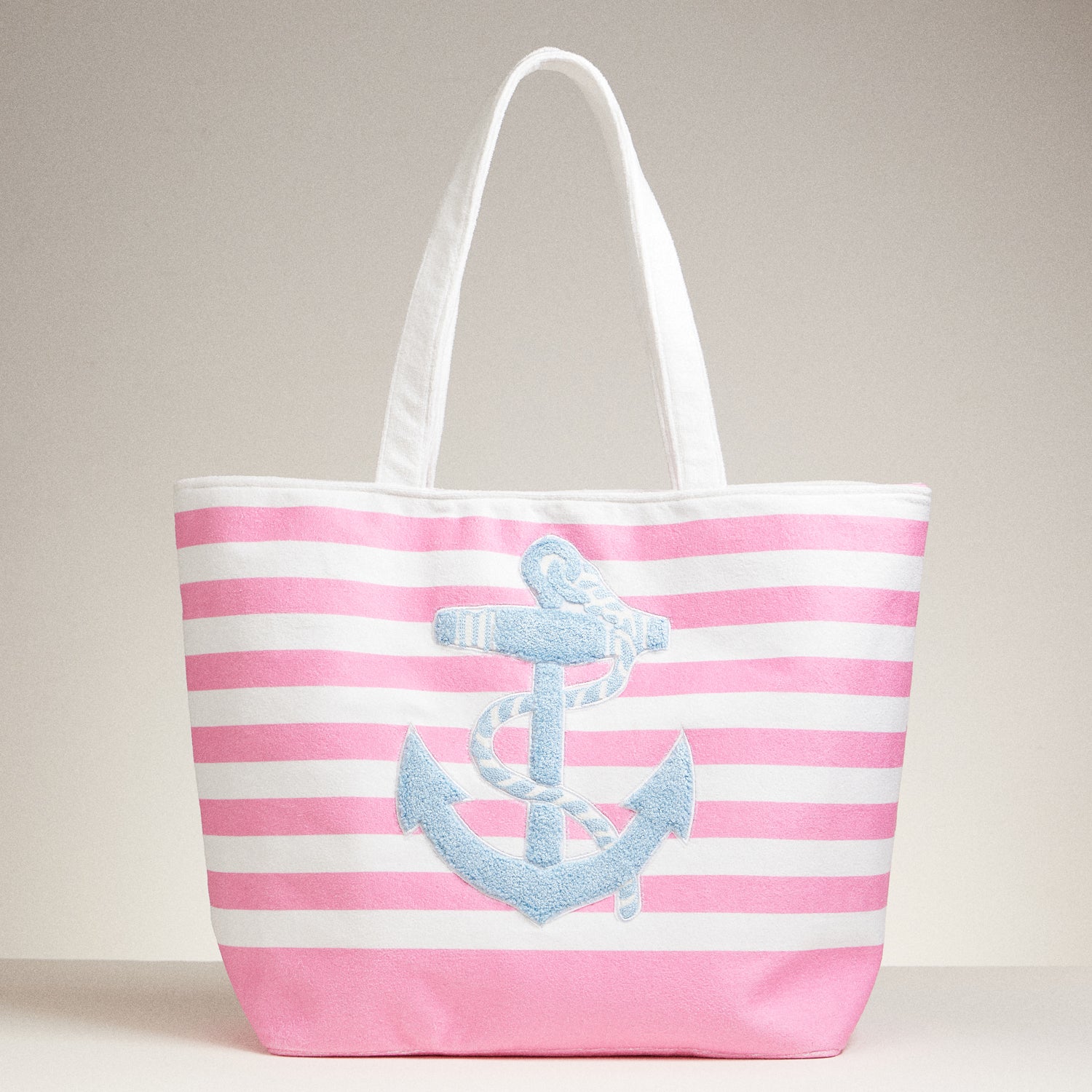 striped anchor bag