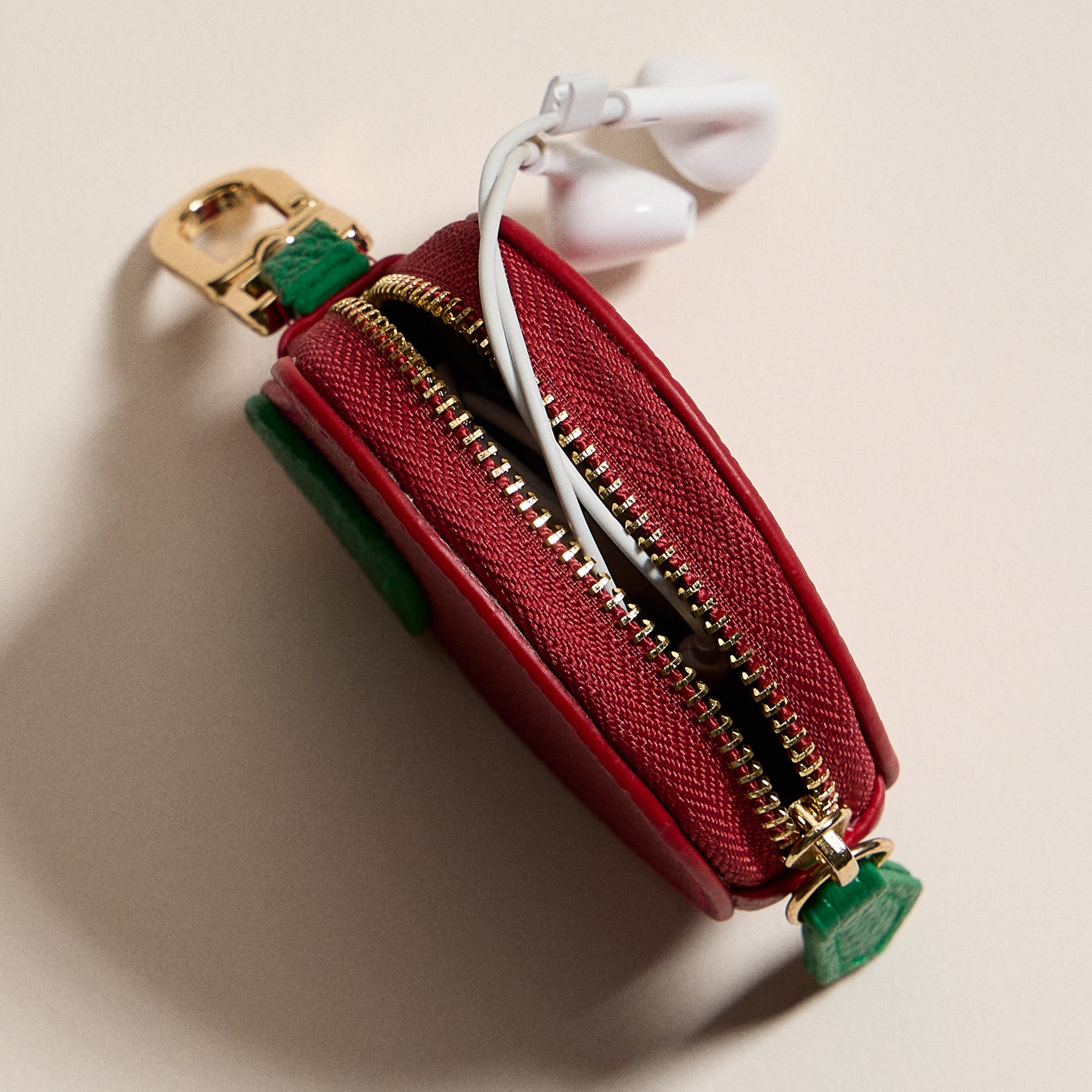 Fruit Coin Purse Keychain | Vegan Leather Mini Bagcharm
