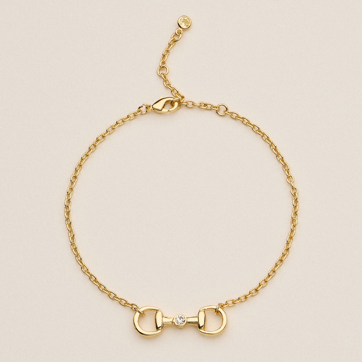 Adjustable Bit Chain Bracelet in Gold or Silver