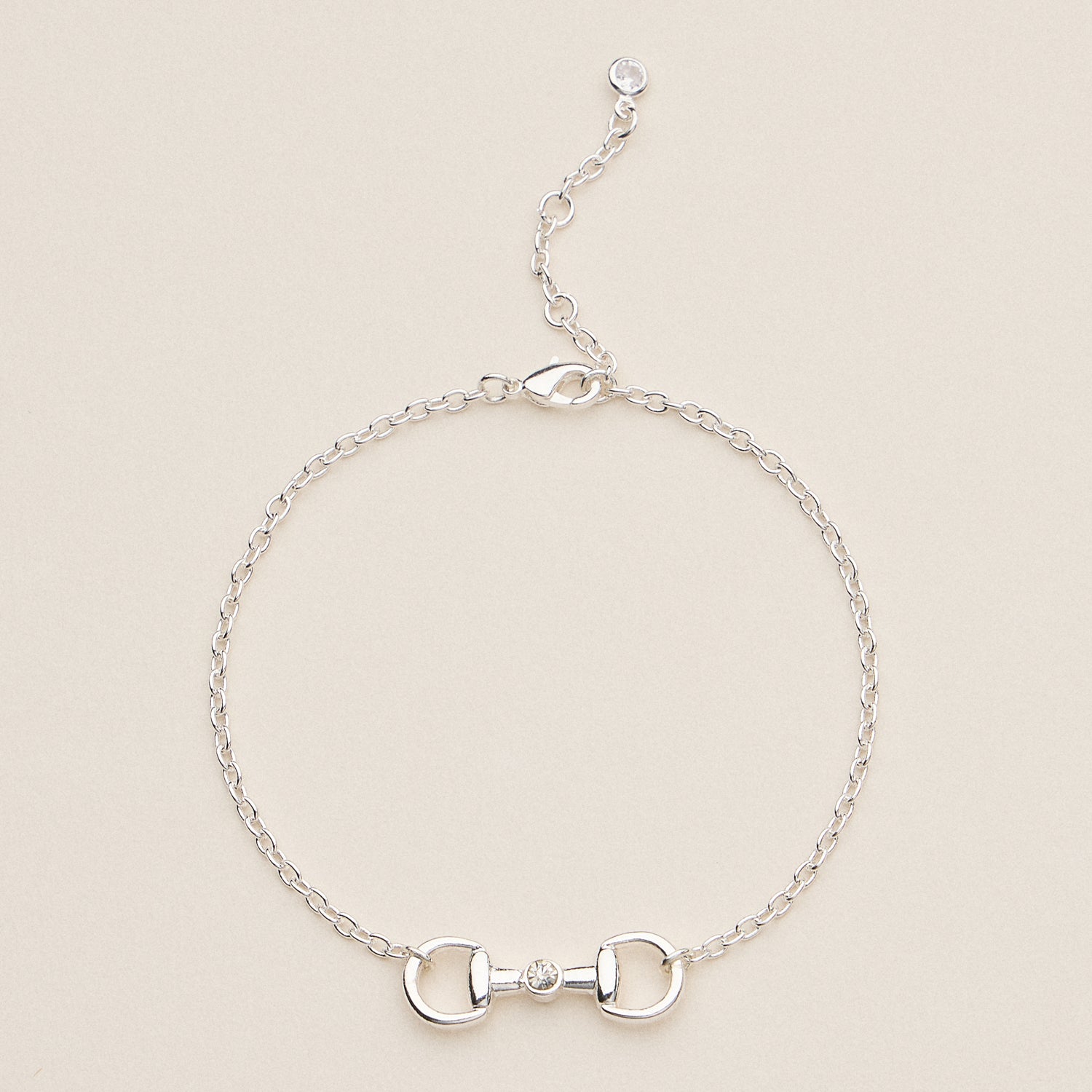 Adjustable Gold or Silver Bit Link Bracelet