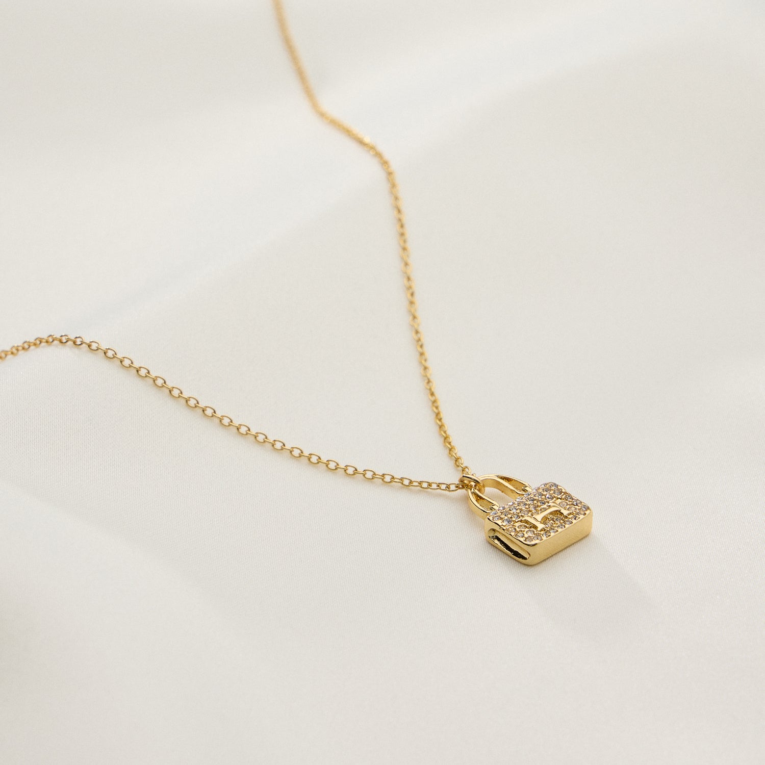 18K Gold-Plated Mini Purse Pendant Necklace