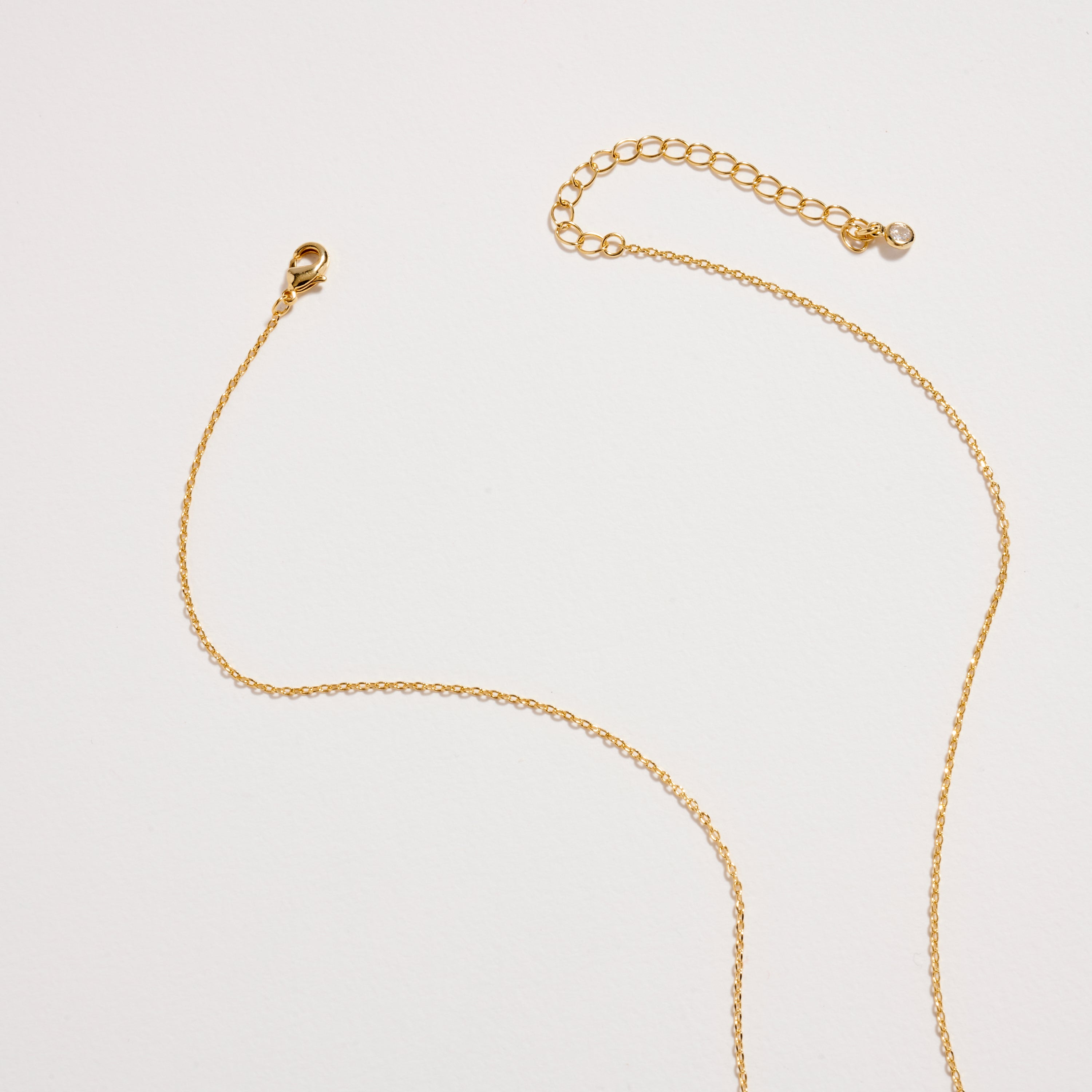 Gold Dipped WIFE Cube Letter Necklace | Minimalist Chain Pendant, Semi-Fine Jewelry