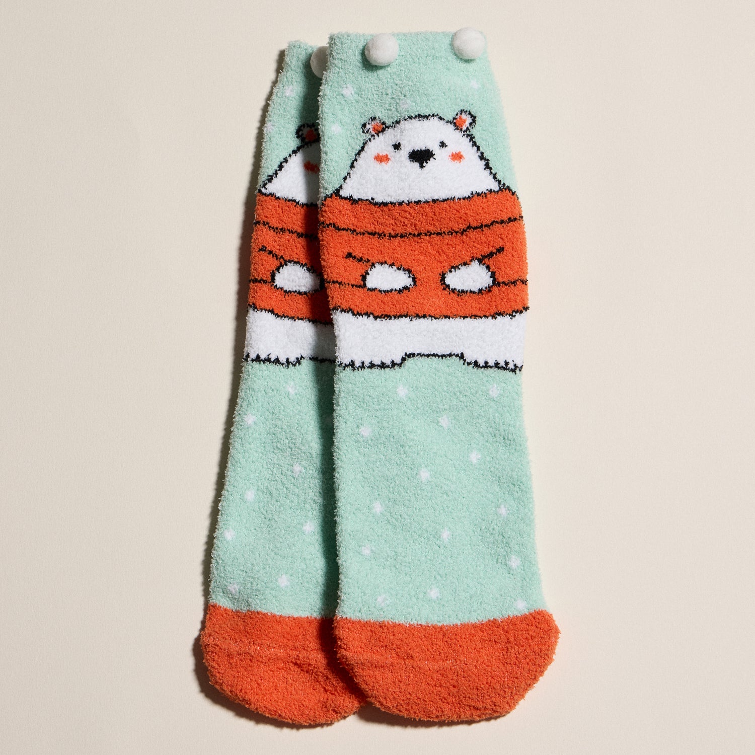 Winter Woodland Animal Fuzzy Sock Gift Collection