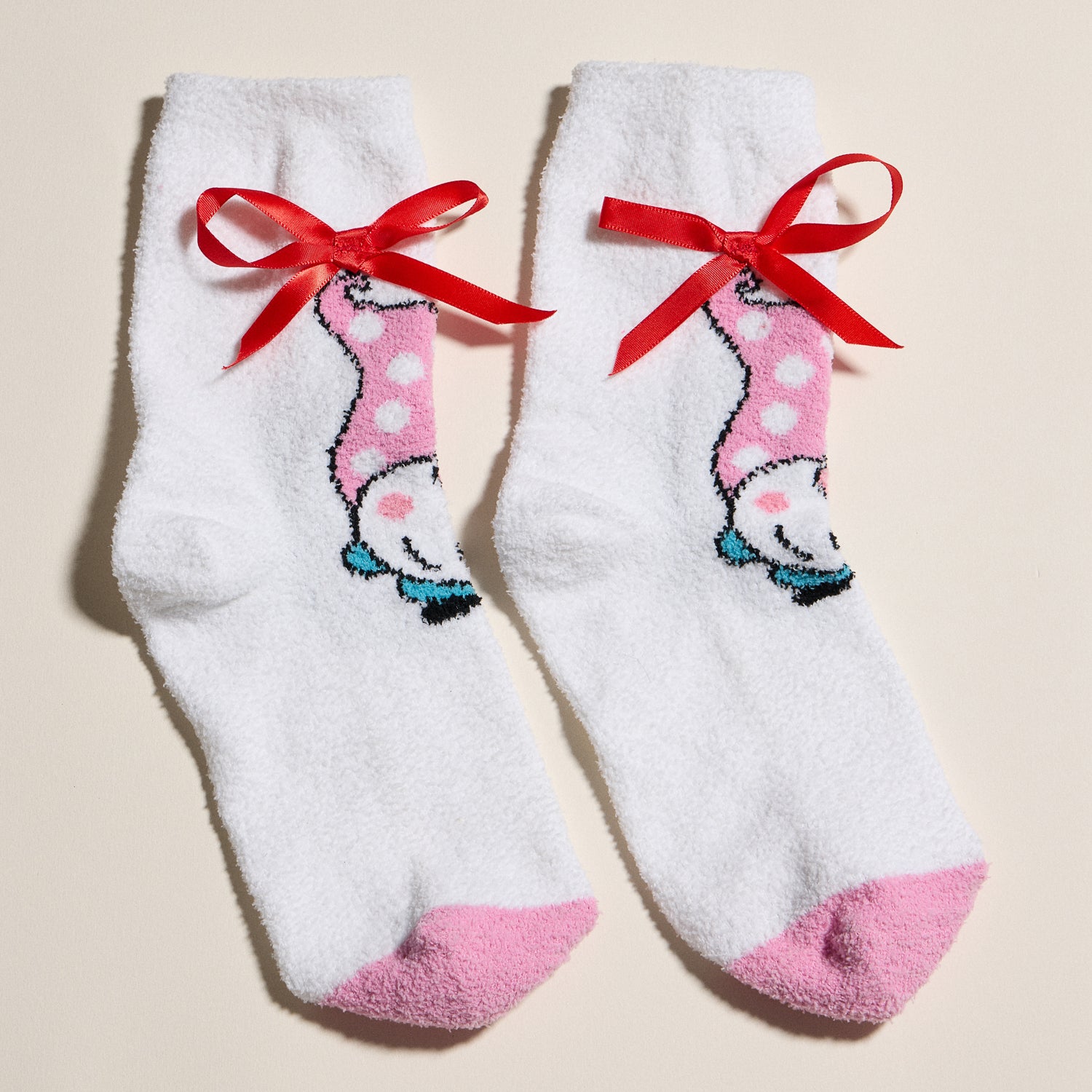 Festive Winter Sock Duo with Snowman and Gnome Motifs