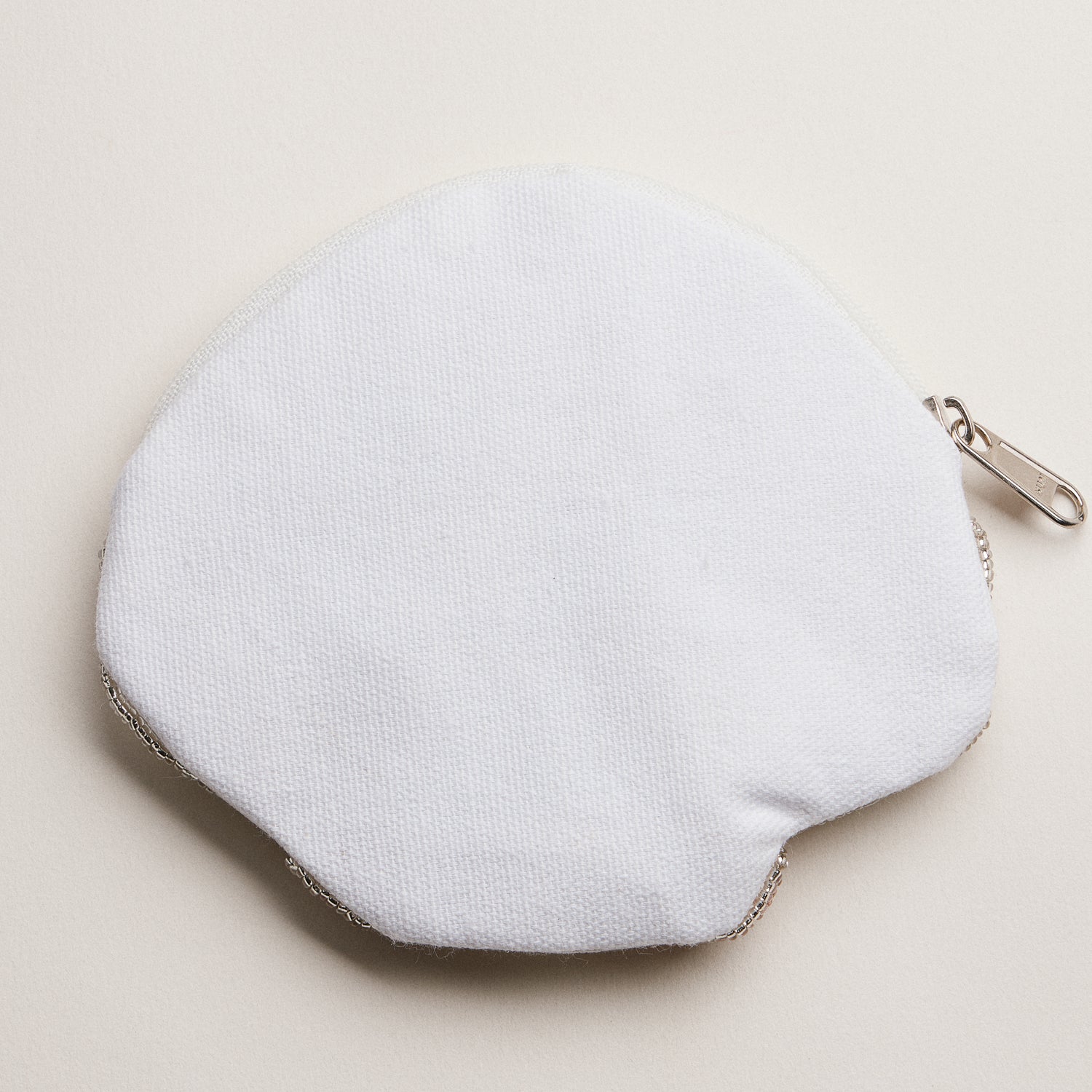 Seashell Beaded Coin Purse with Pearl Accent - Frem