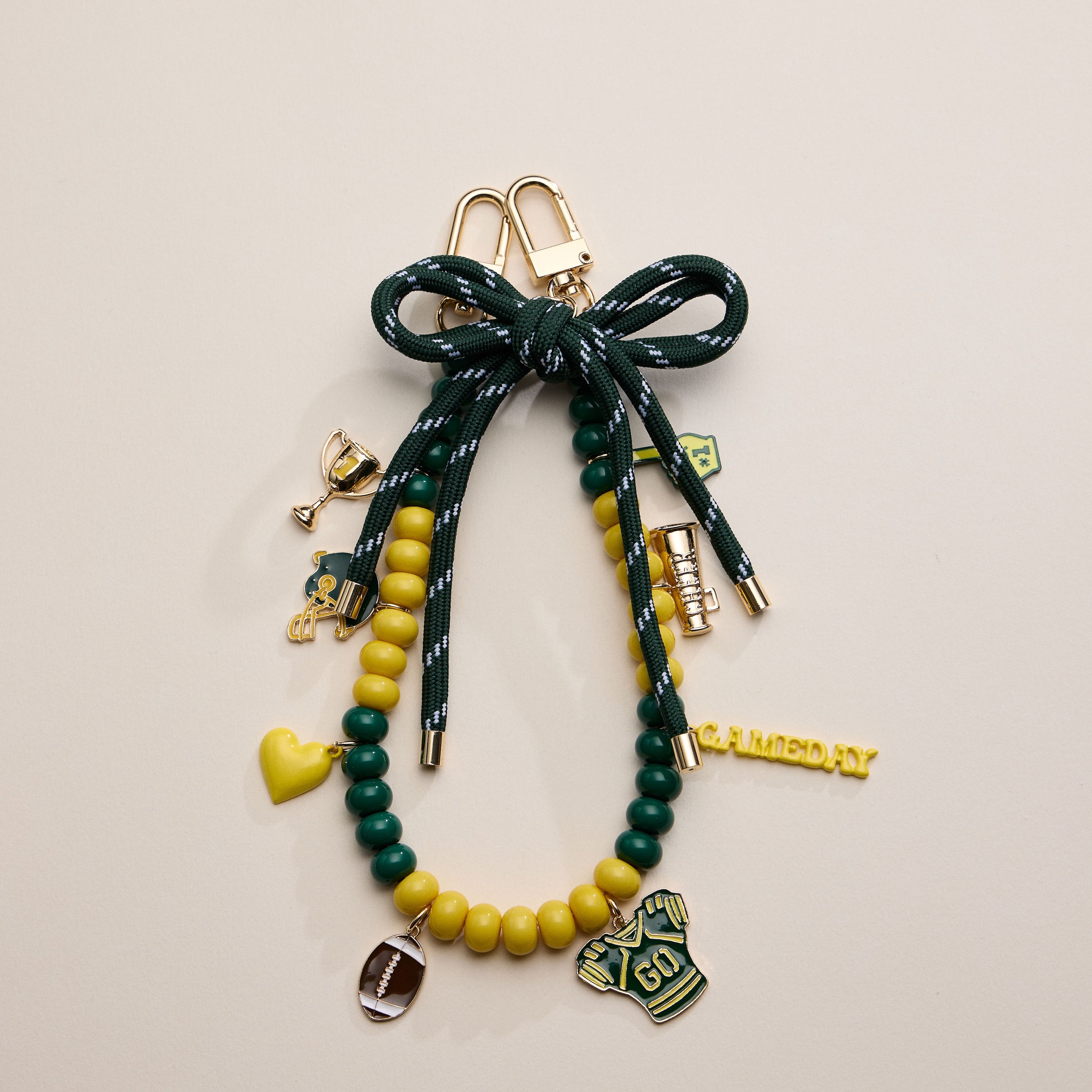 NCAA College Football Bag Charm Keychain