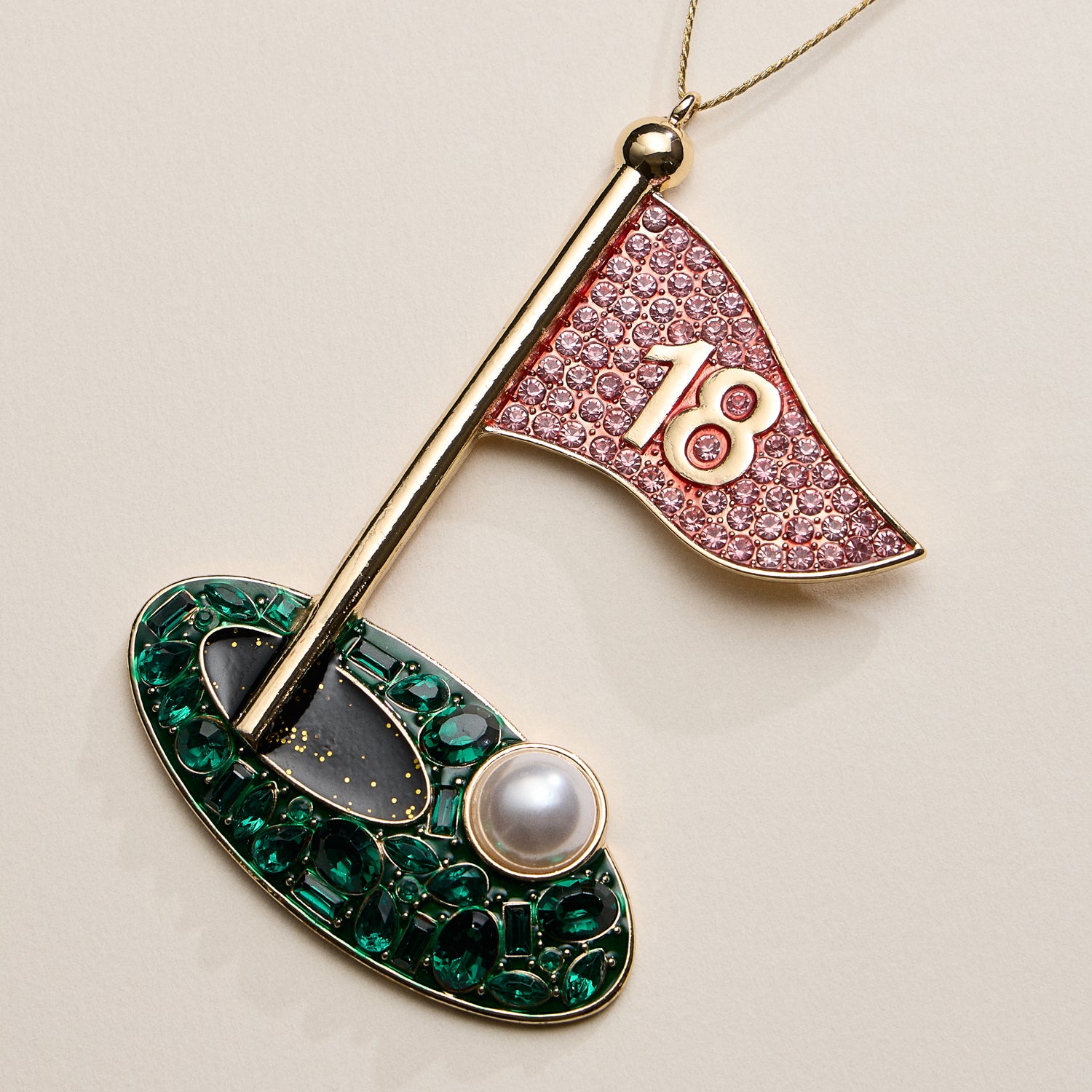 Golf Flag Ornament