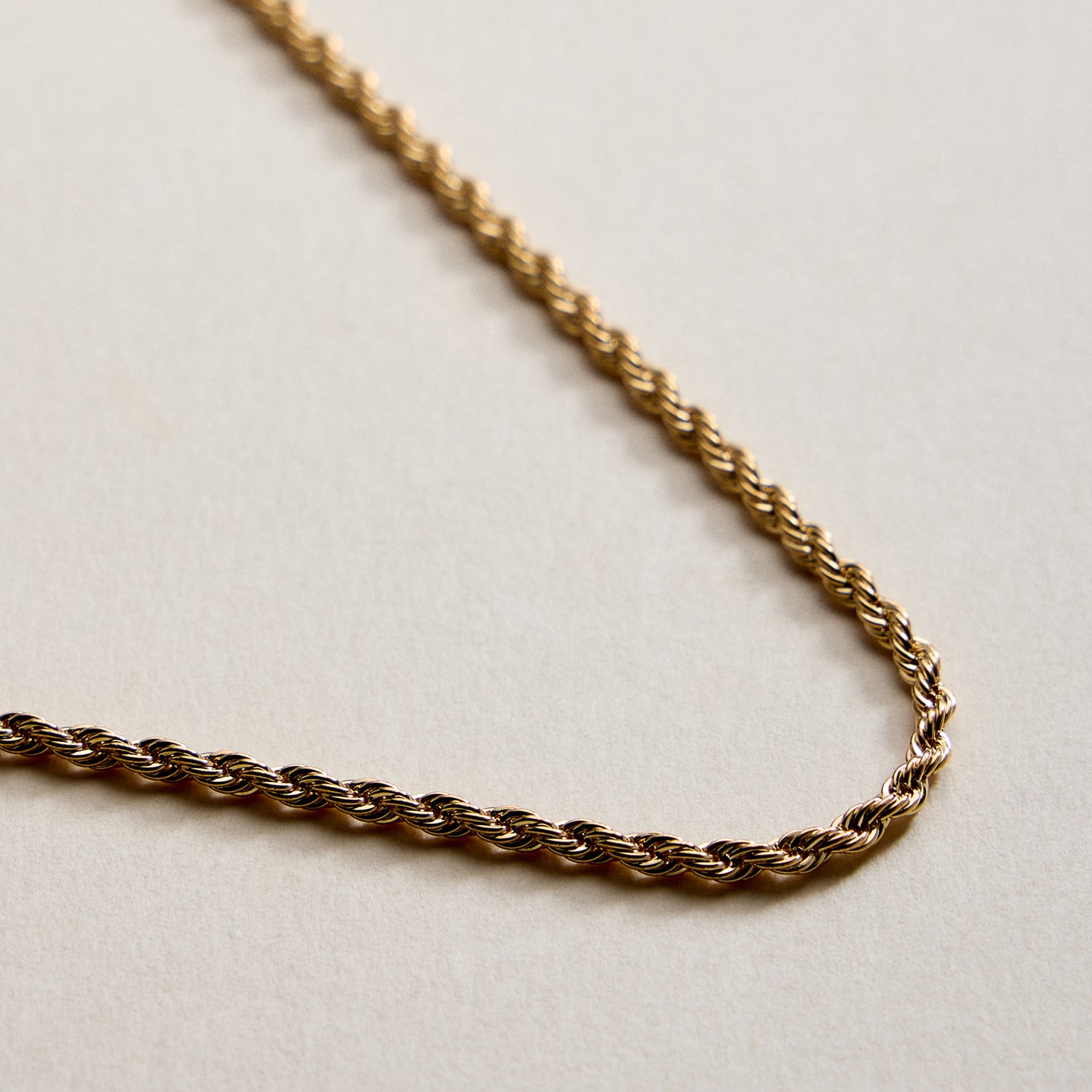 Gold Filled Rope Chain Bracelet – Classic Twisted Link