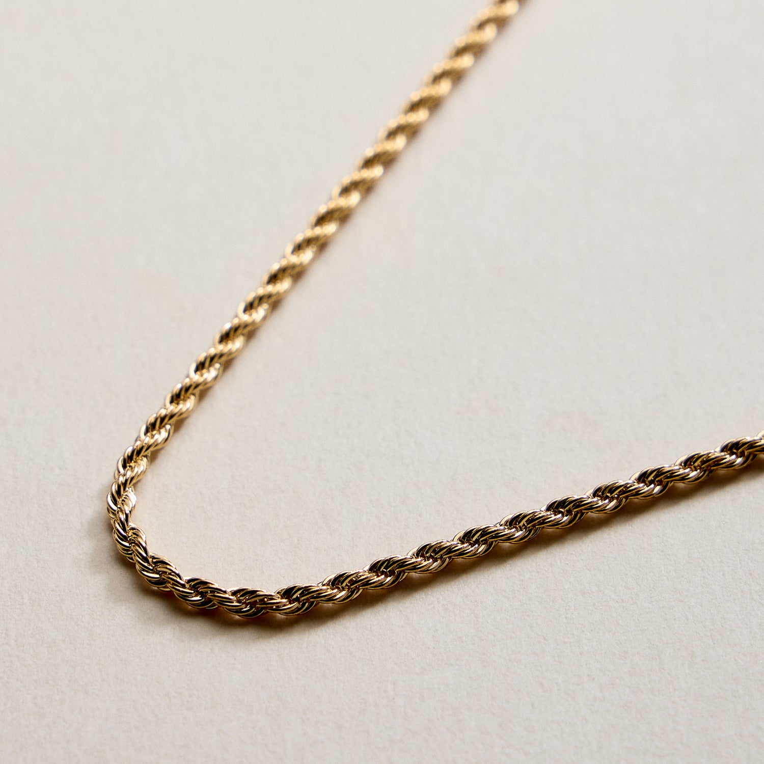 Gold Filled Rope Chain Bracelet – Classic Twisted Link