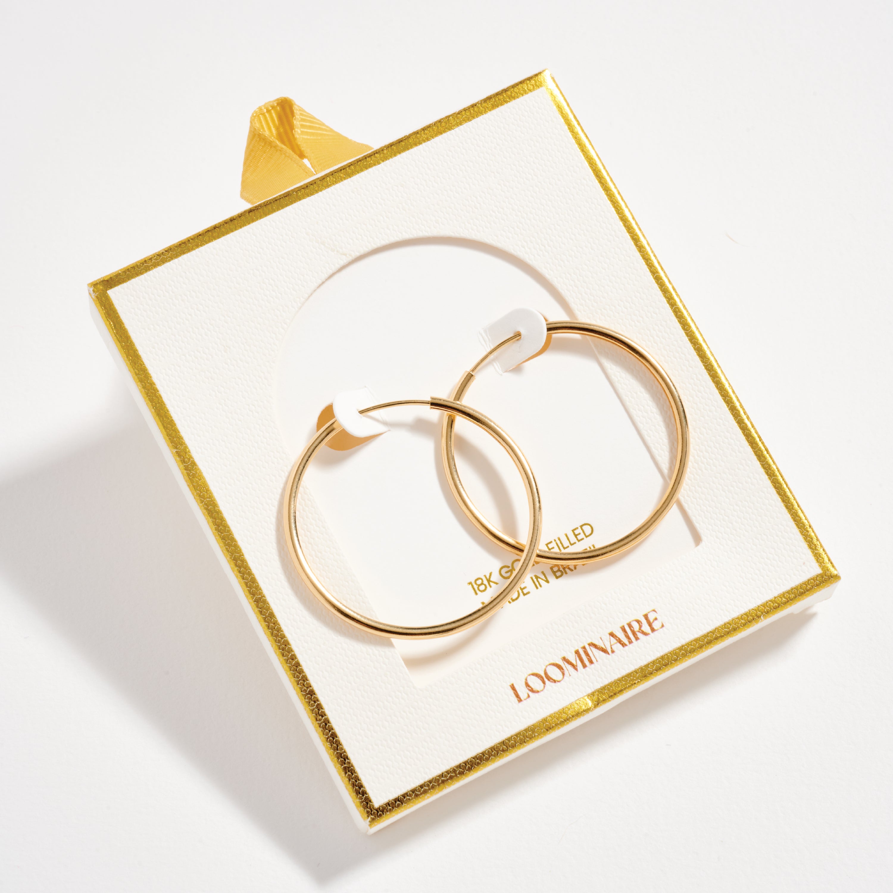 Gold Filled Classic Hoop Earrings