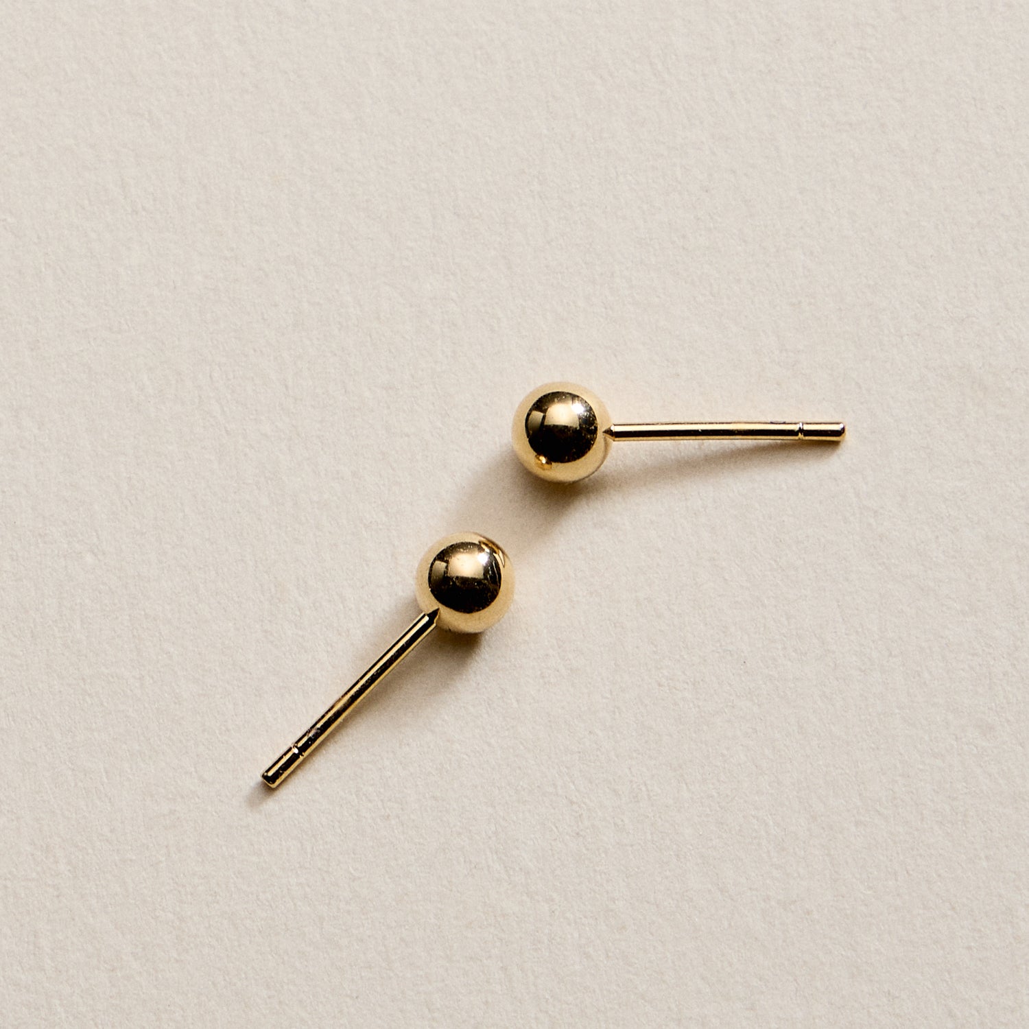 Gold Filled Ball Stud Earrings – 4mm to 10mm