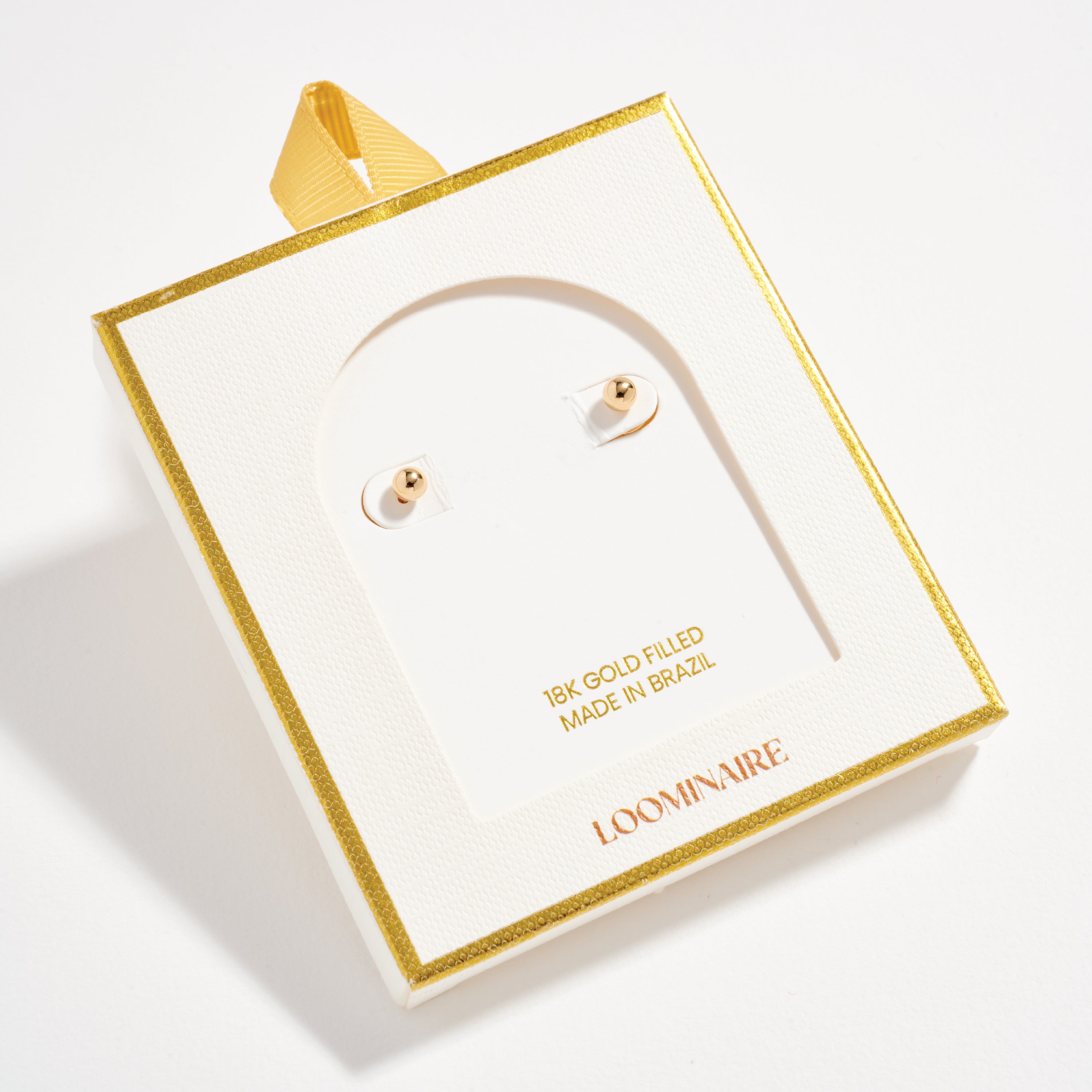 Gold Filled Ball Stud Earrings – 4mm to 10mm