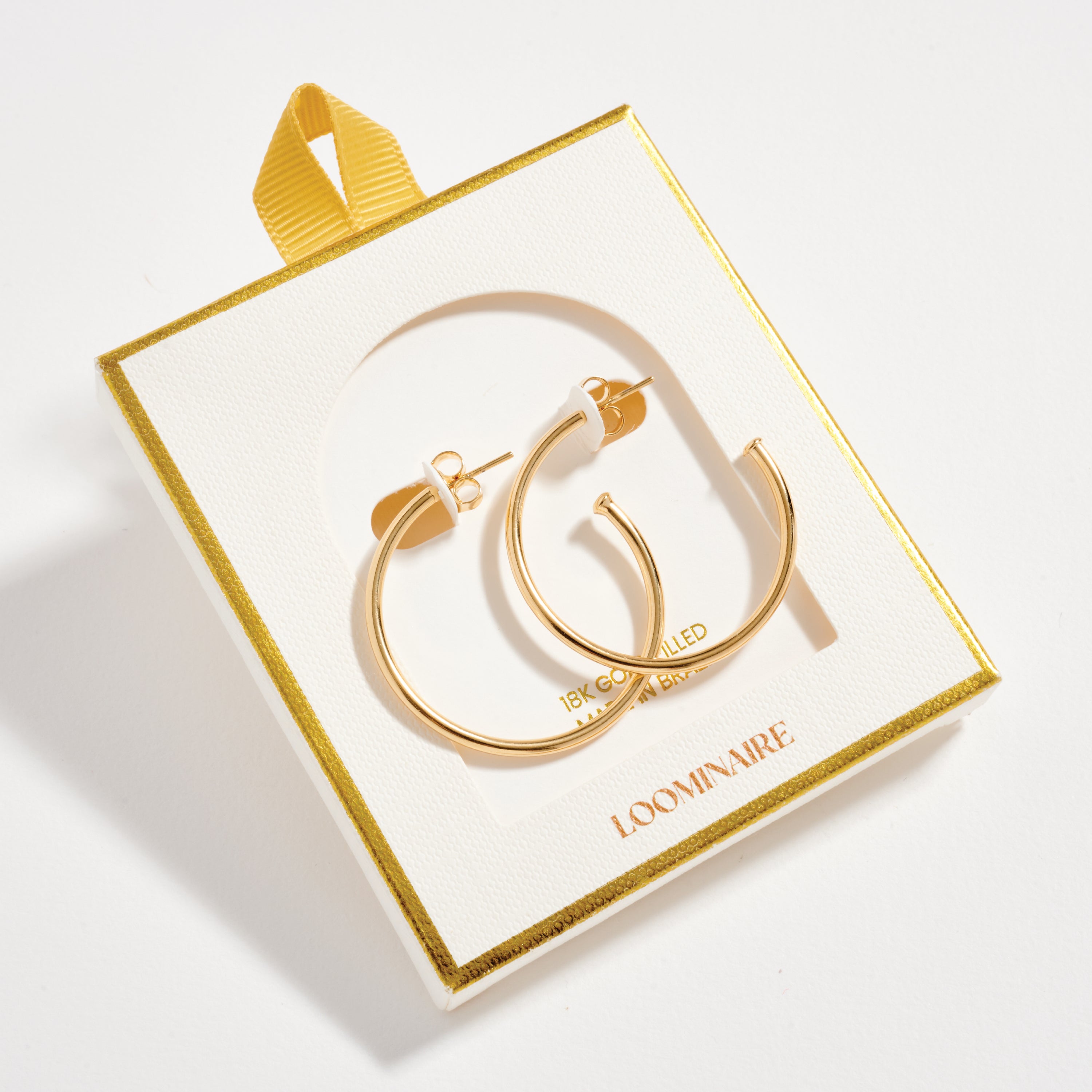 Gold Filled Oversized Hoop Earrings