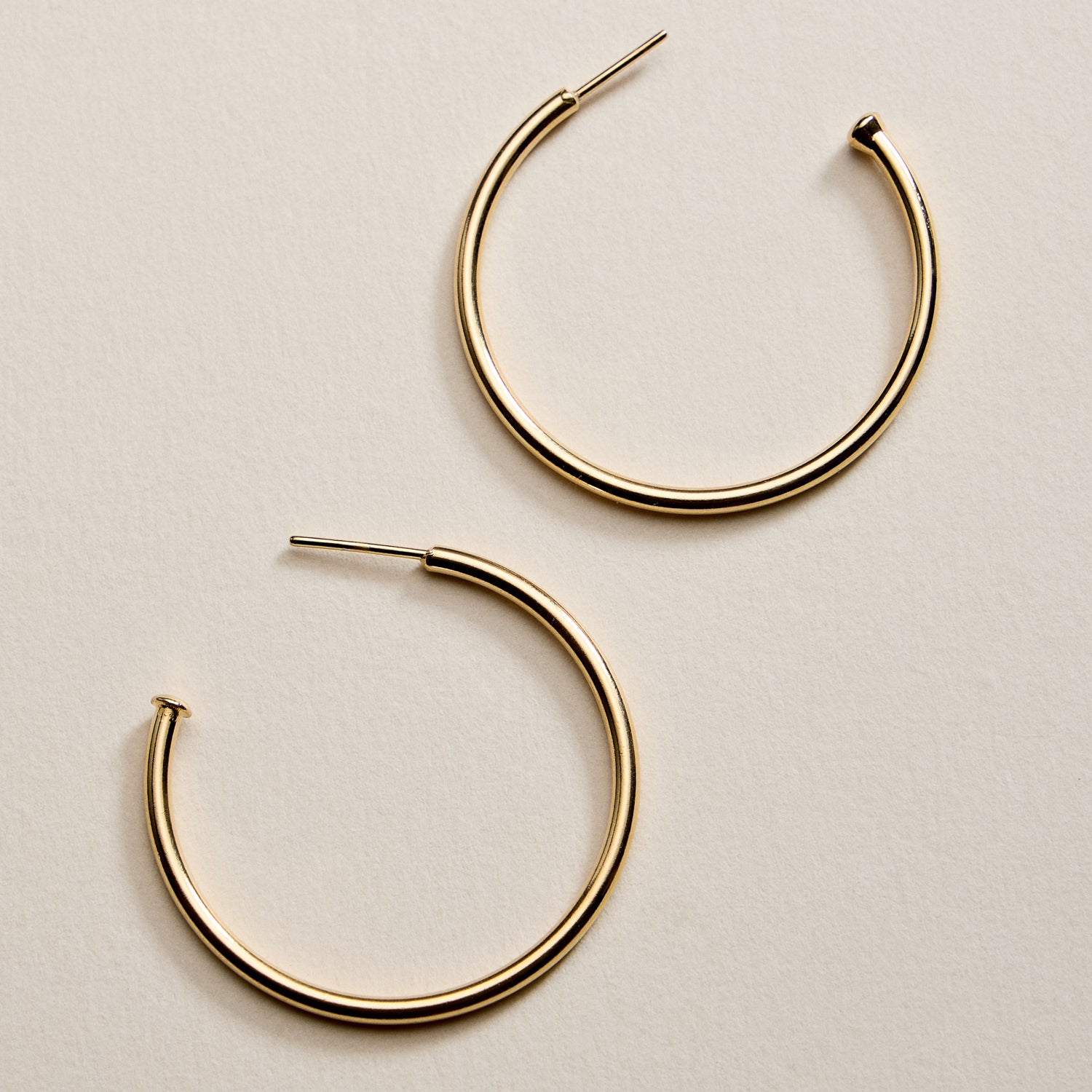 Gold Filled Oversized Hoop Earrings